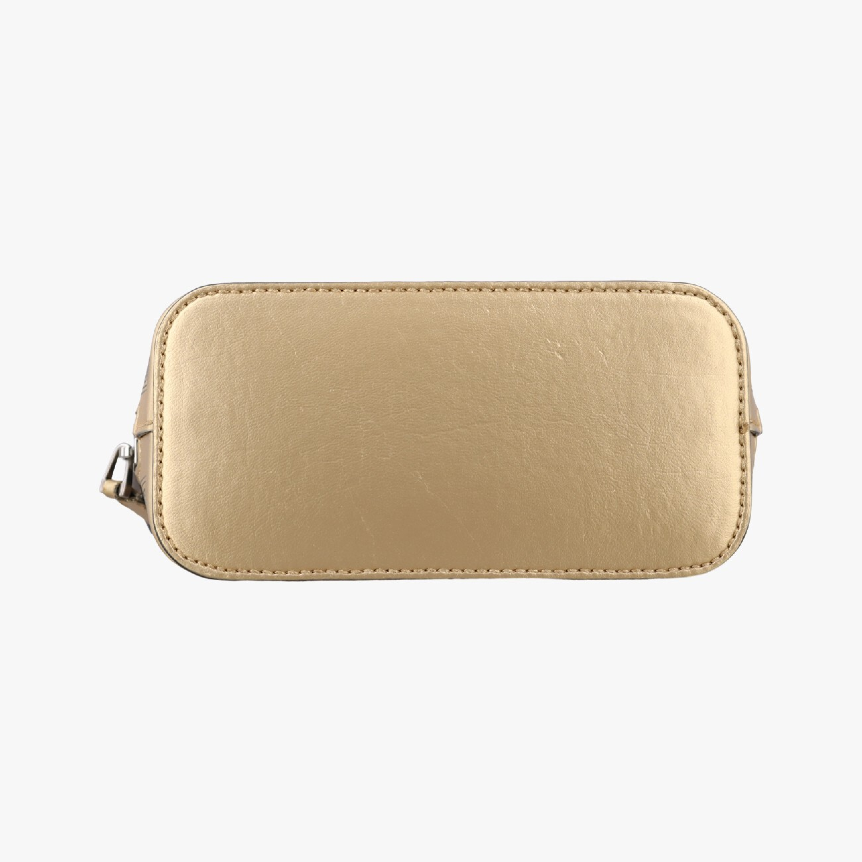 x Sega Collaboration GUCCY Print Gold Leather Shoulder Bag 511189 F024704930 — view 3