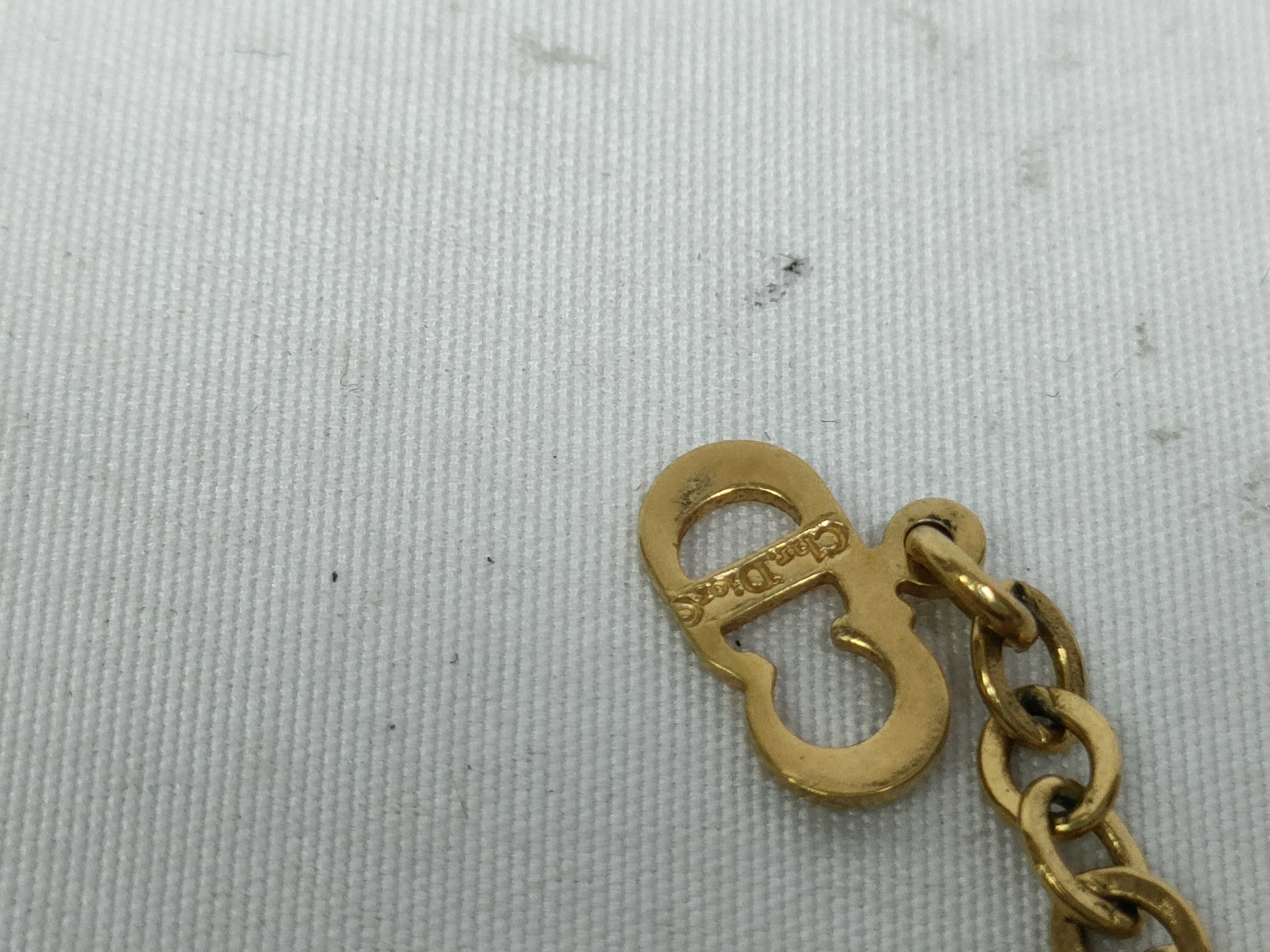 necklace with CD logo (scratched) — view 7