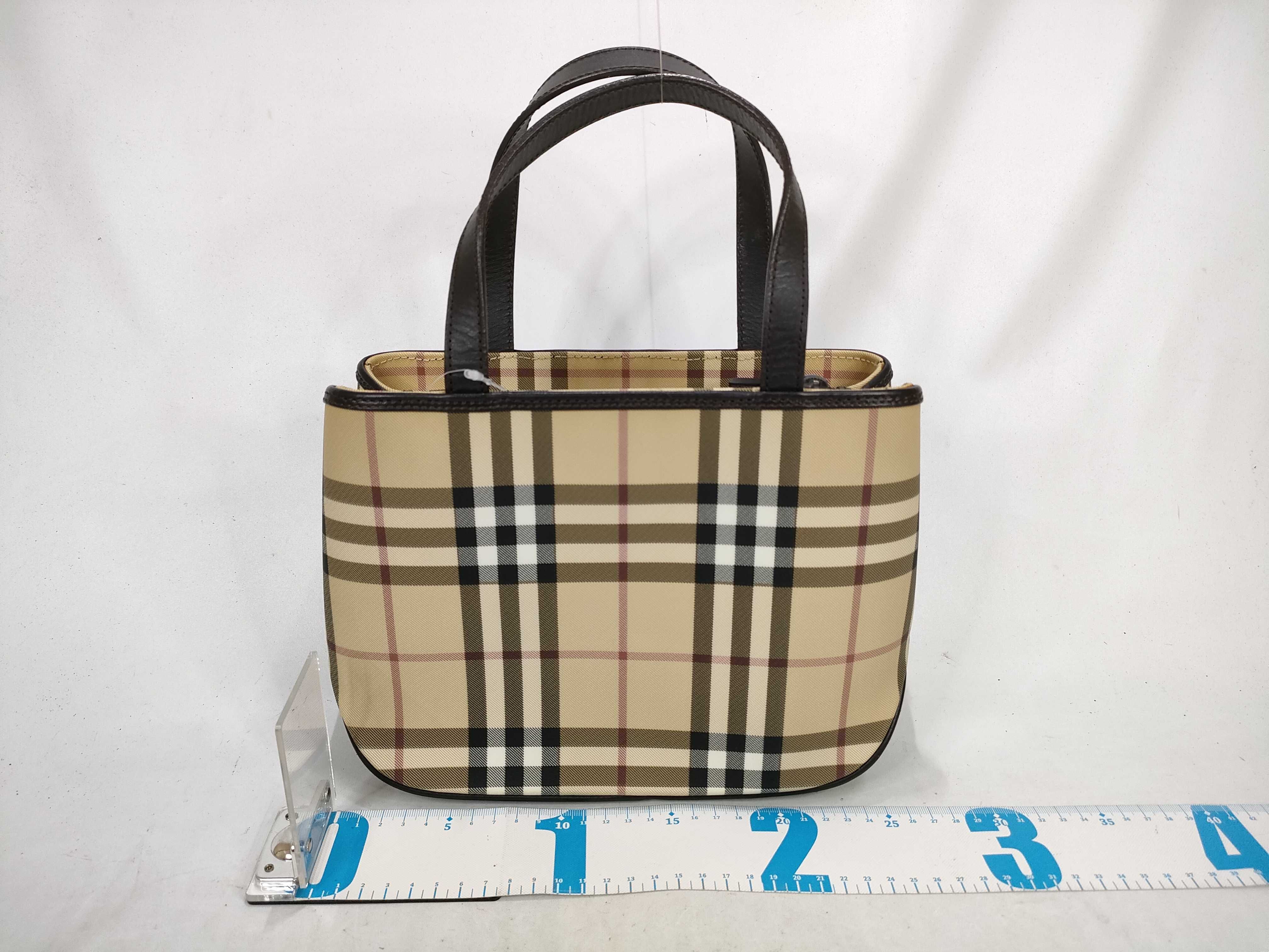 Nova Check Pattern Handbag — view 2