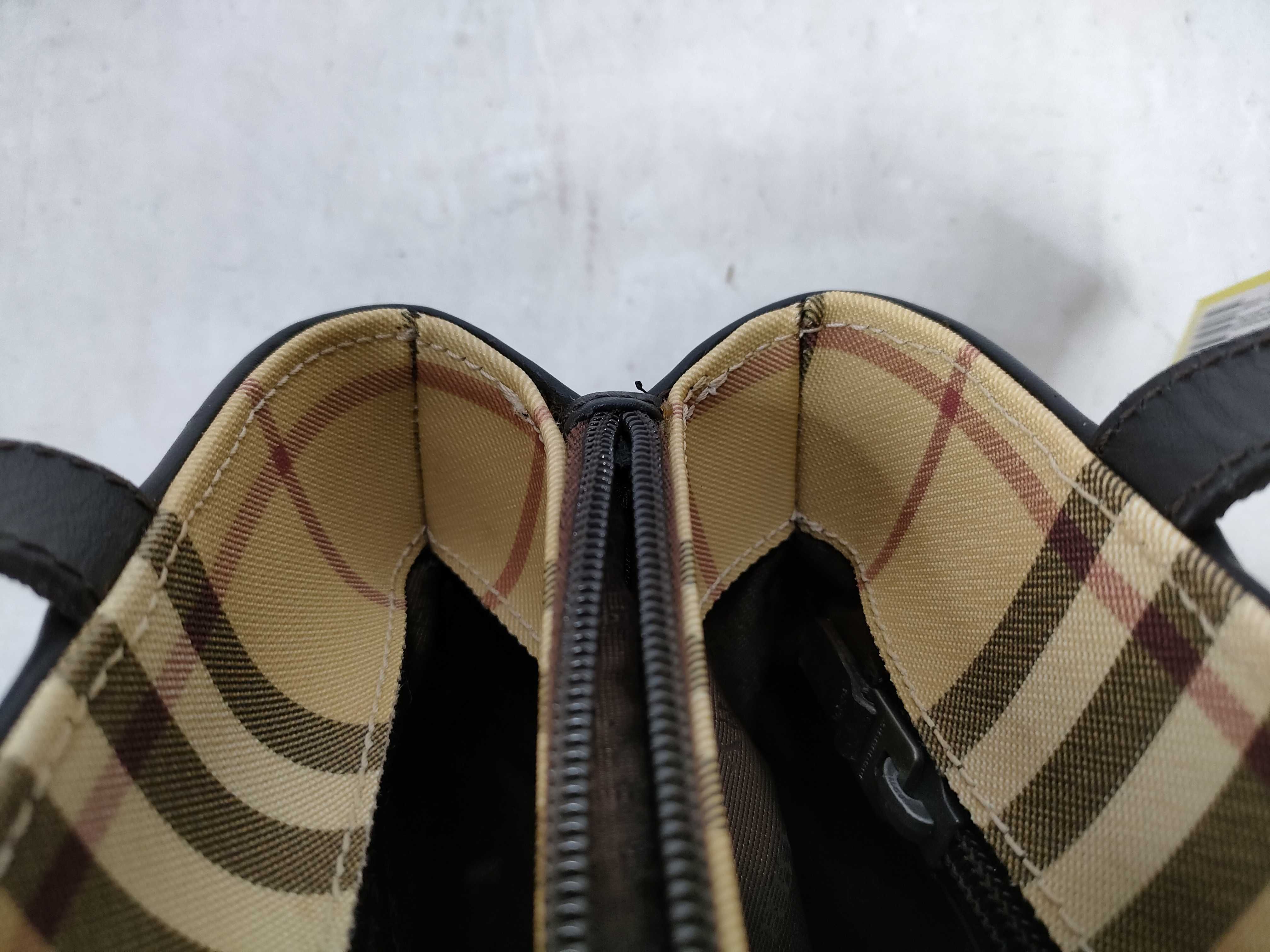Nova Check Pattern Handbag — view 9