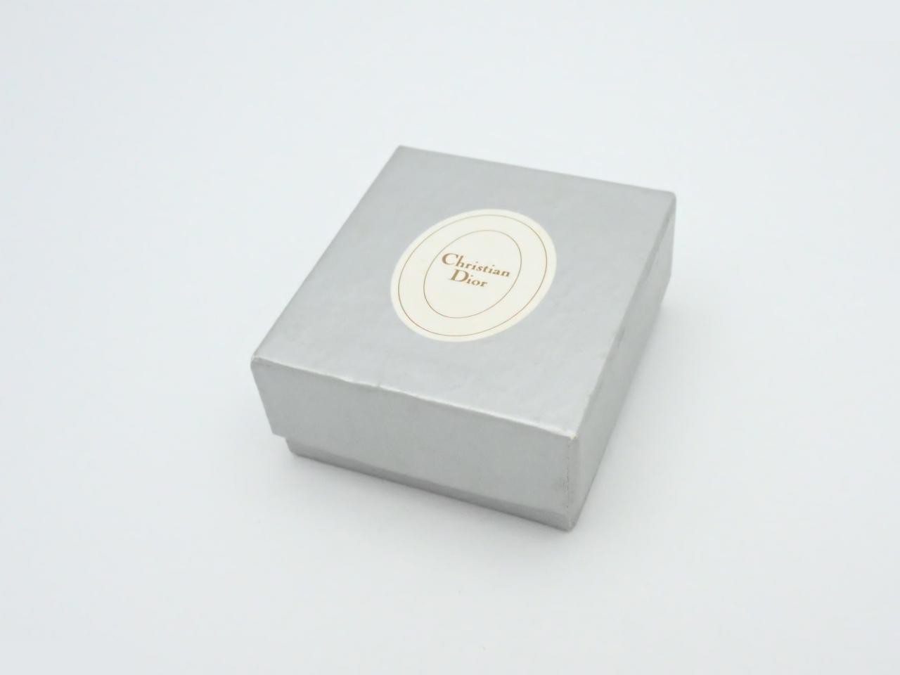 Earrings with CD logo, GP (Gold Plated) color — view 4