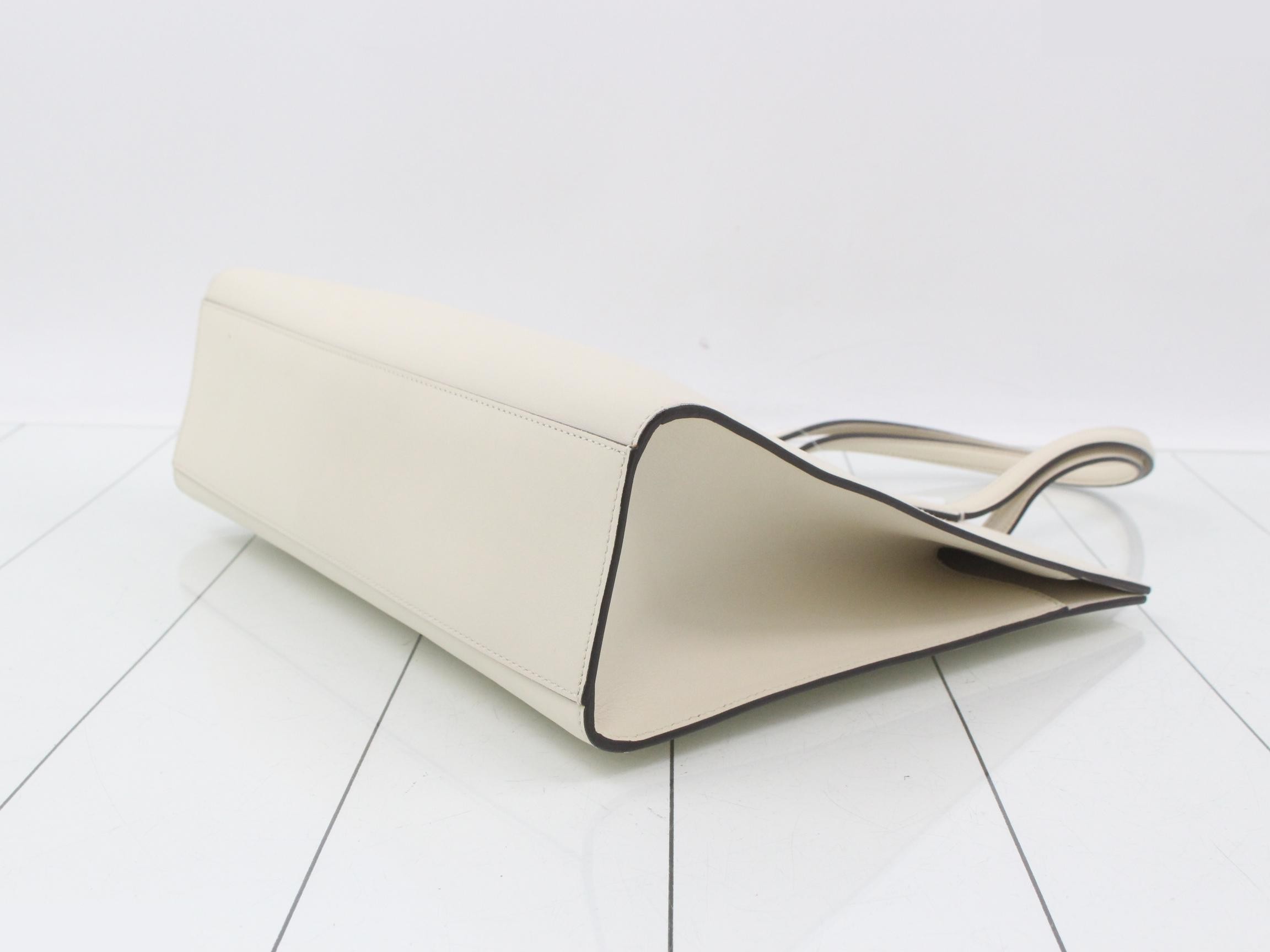 Japan Exclusive 440055 GG Ribbon Leather Tote Bag — view 6