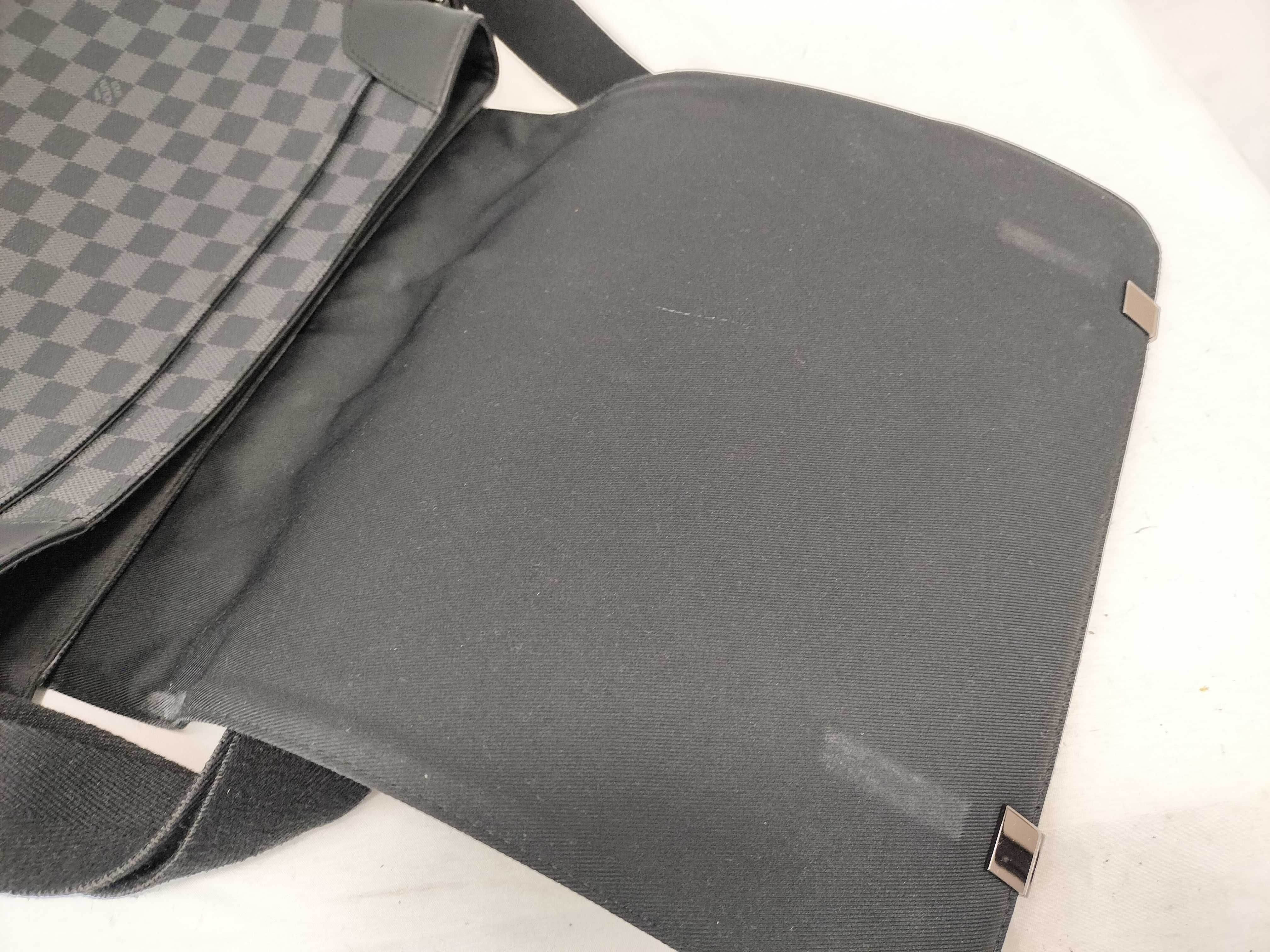 Damier Graphite ID- Damier Graphite Canvas District MM N41272#CA4107 Shoulder Bag — view 8