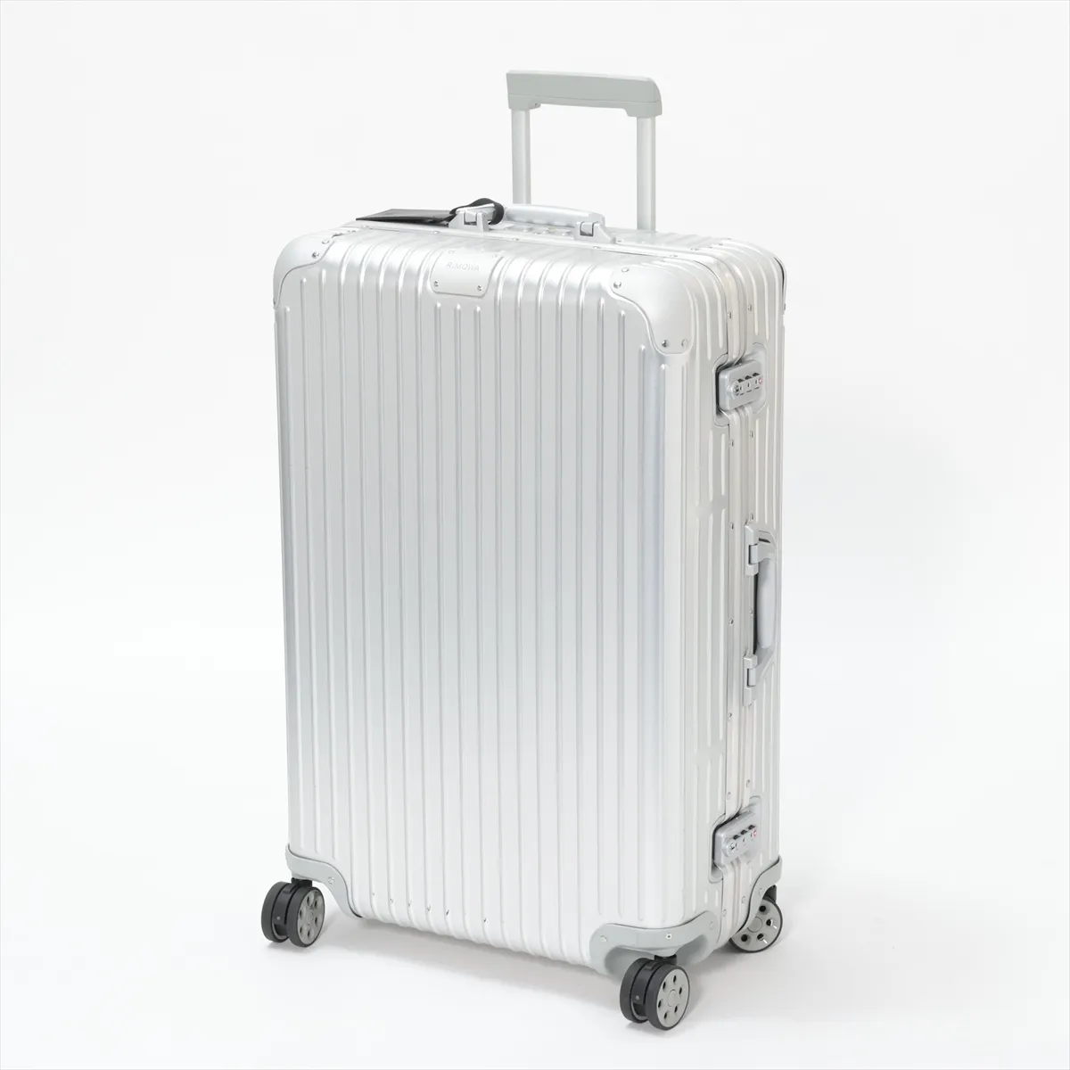 [Individually packaged] Rimowa Original Check-in L Aluminum Carry-on Suitcase, Silver, Combination Lock 418 — view 13