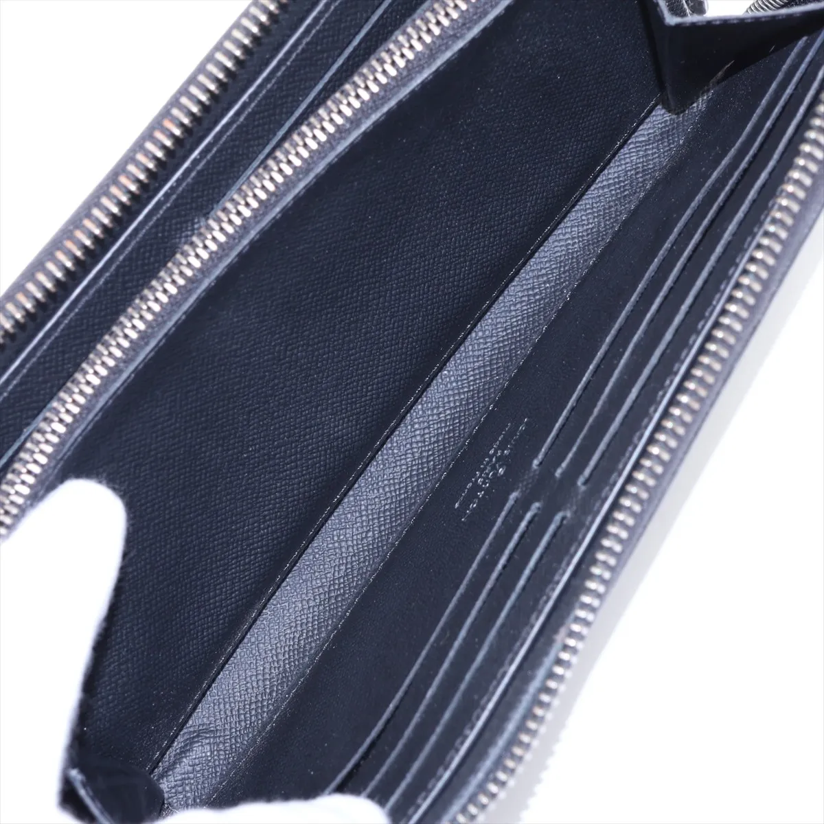 Monogram Eclipse Zippy Wallet Horizontal M11611 Noir Round Zip Wallet (RFID detected) — view 5