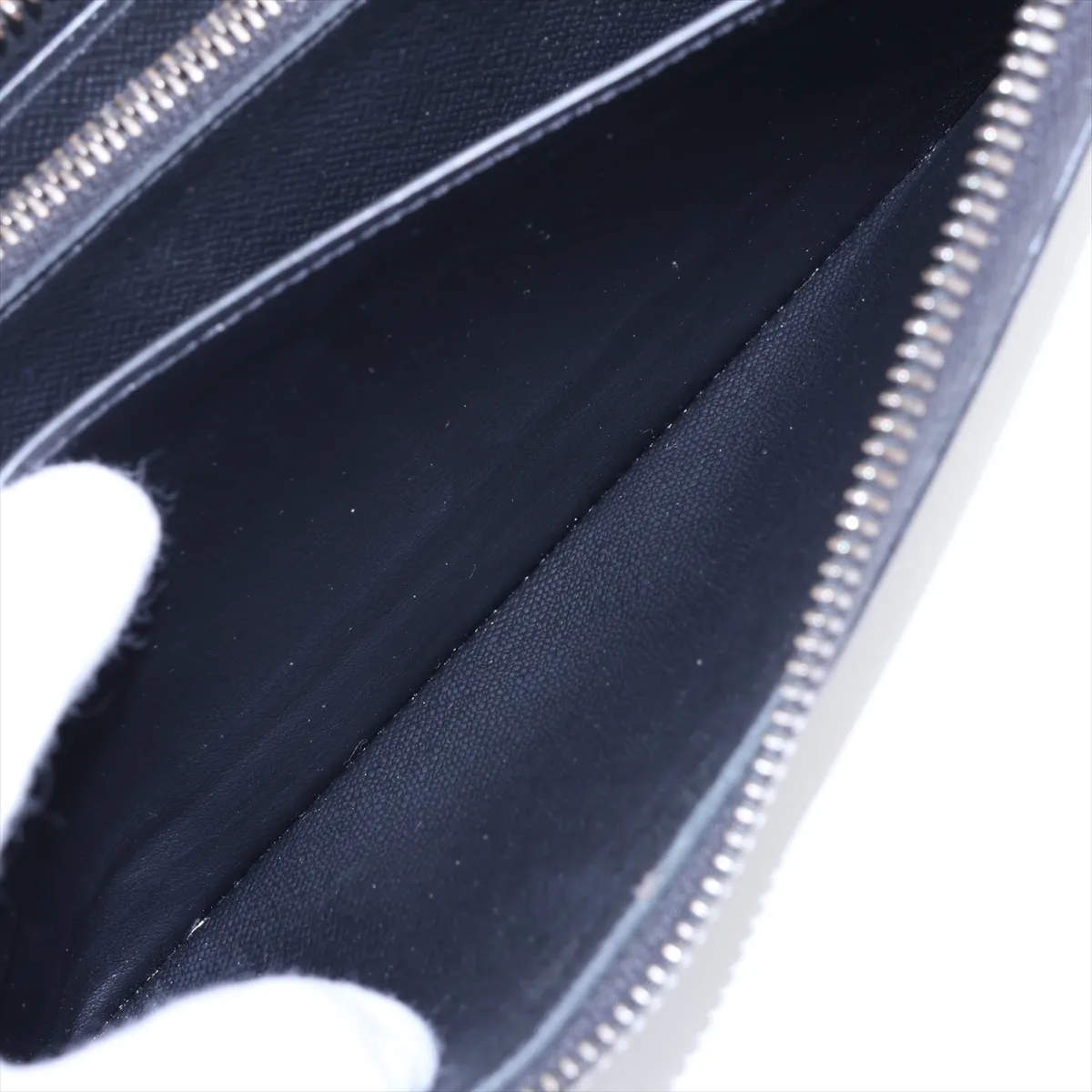 Monogram Eclipse Zippy Wallet Horizontal M11611 Noir Round Zip Wallet (RFID detected) — view 6