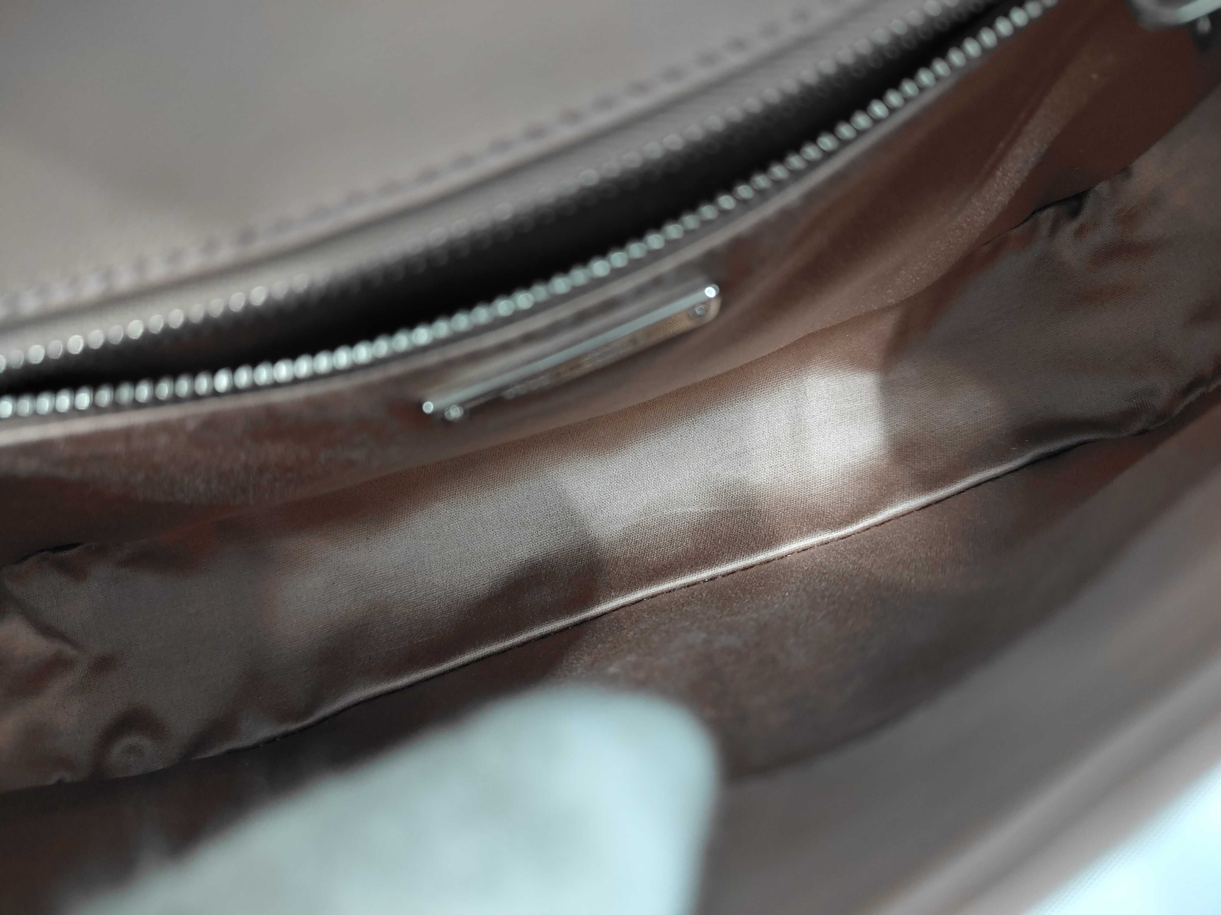 Quilted Studded Chain Shoulder Bag — view 9