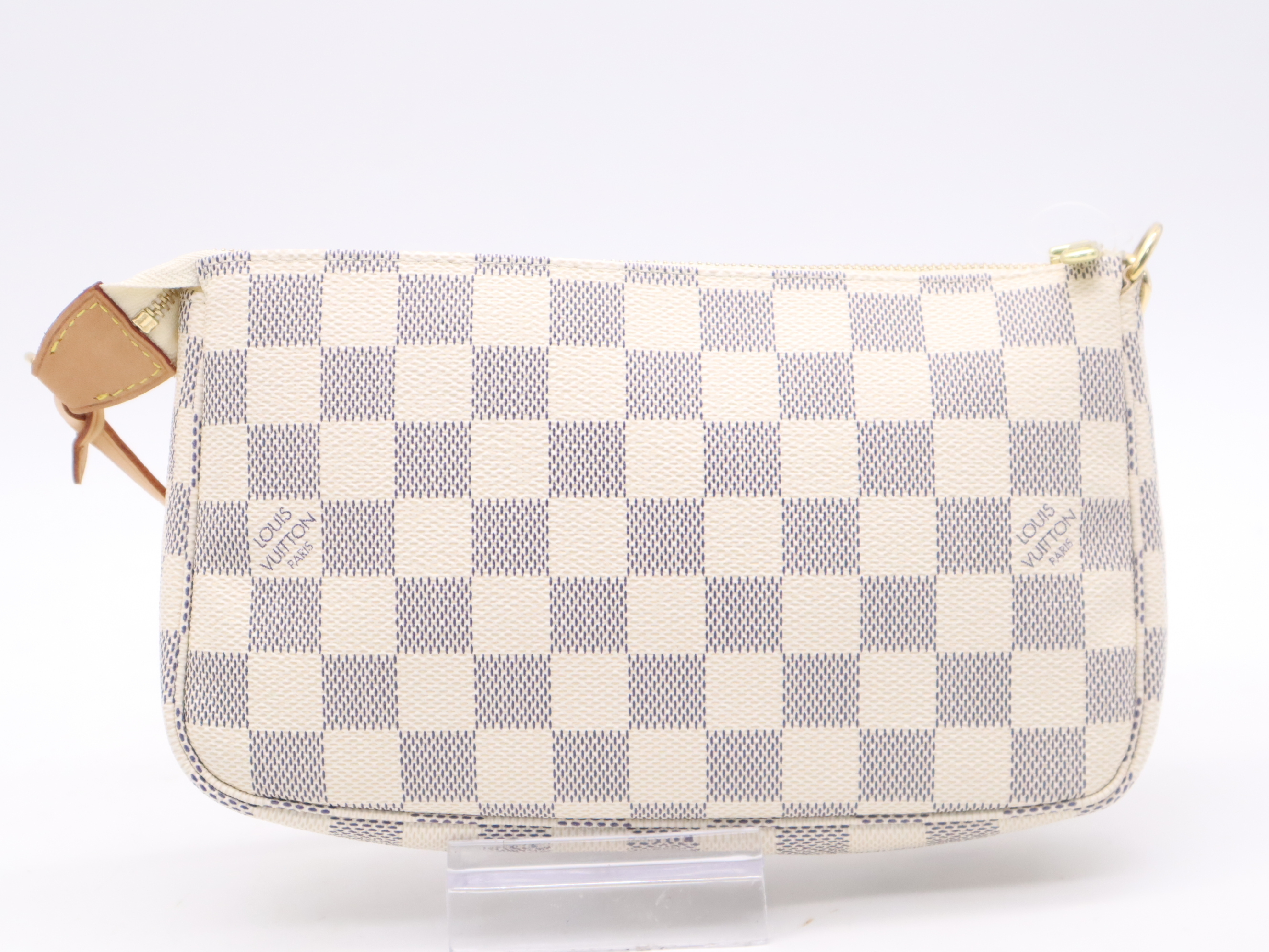 N41207 Azur Pochette Accessoires New Model Handbag with Dust Bag and Box — view 2