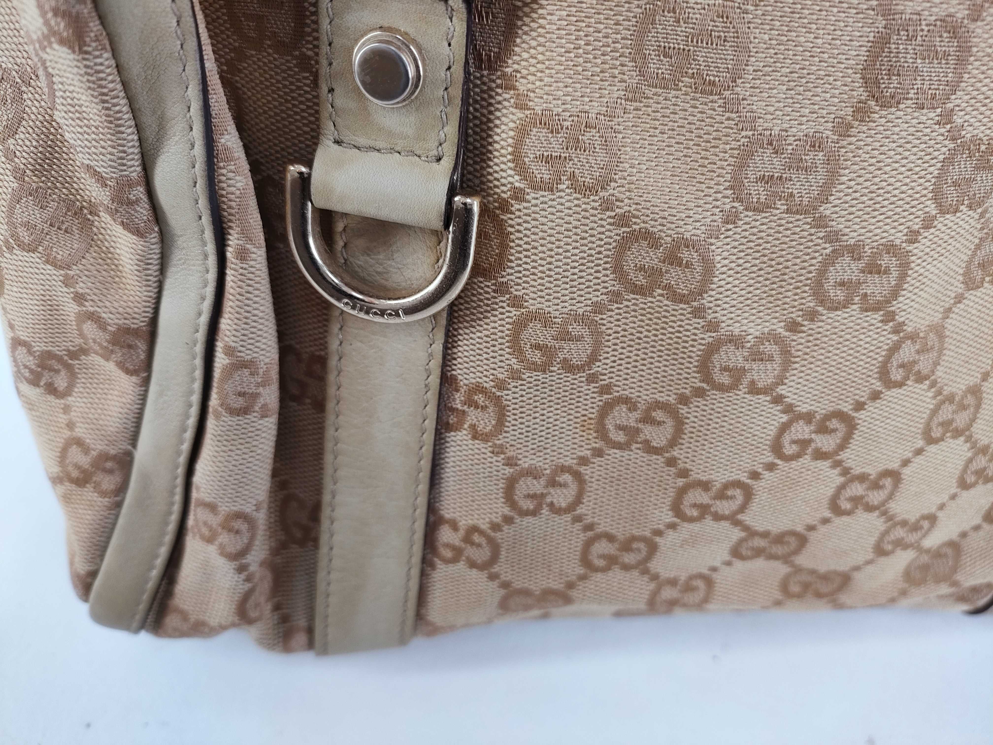 GG Canvas Boston Bag — view 13