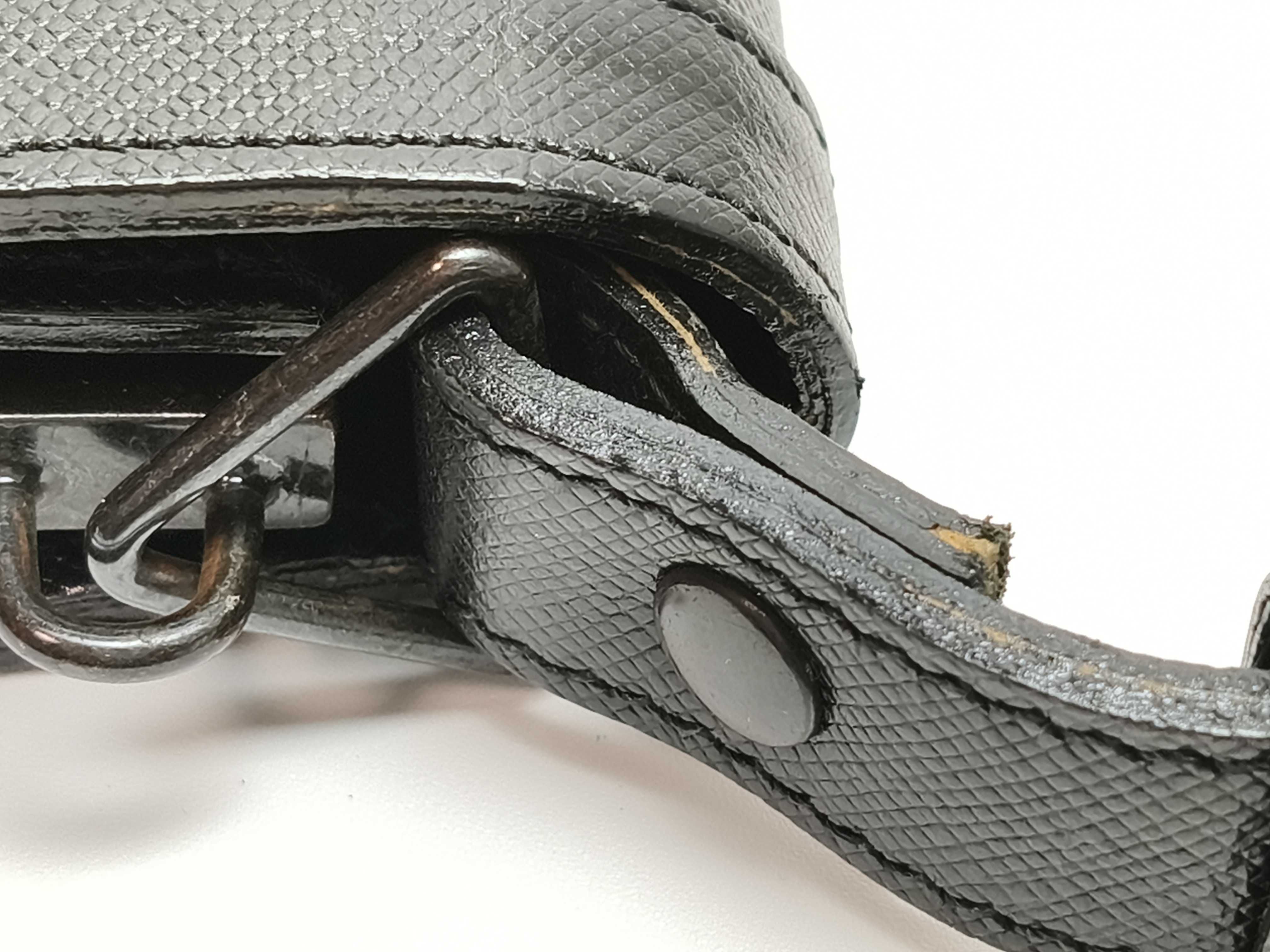 Vintage Handbag, Black Flap Handbag — view 5