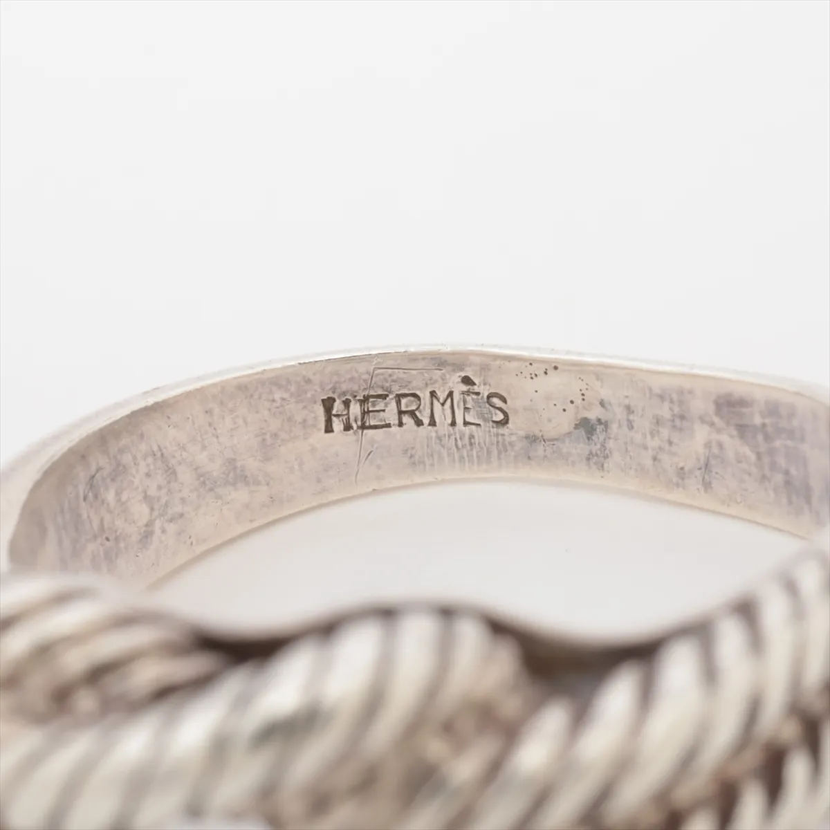 Audienne Ring, 925 Sterling Silver, 5.9g. Shows signs of wear including — view 3