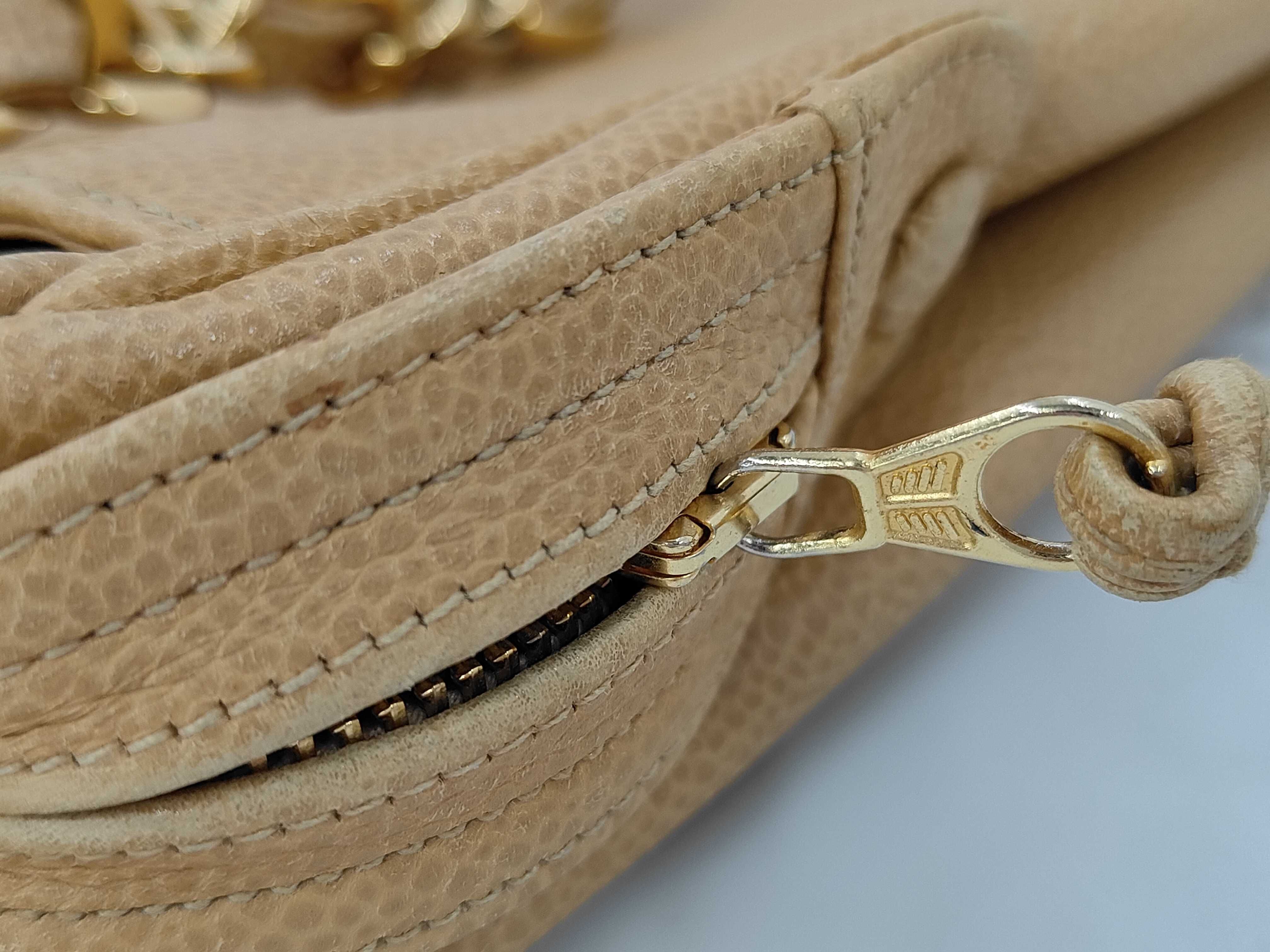 Triple Coco Tote Bag in Beige — view 12