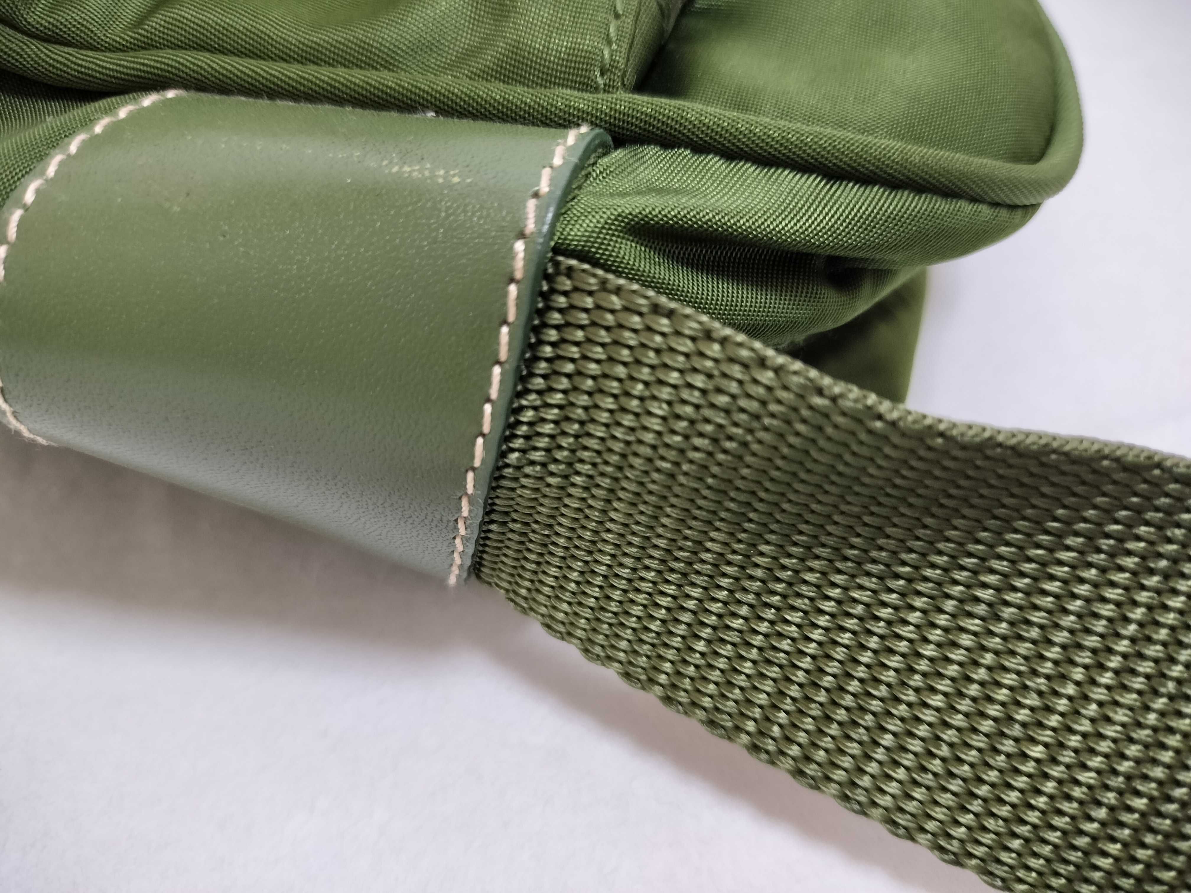 Nylon Prada Camera Bag Green Shoulder Bag — view 5