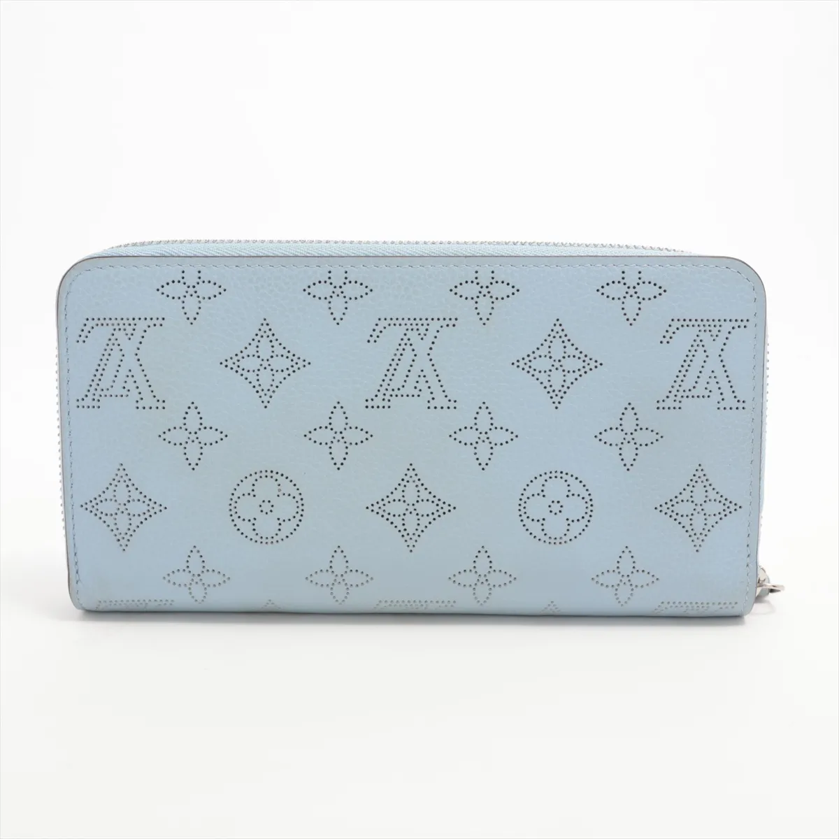 Mahina Zippy Wallet M29052, serial number unknown, blue, round zip wallet — view 2