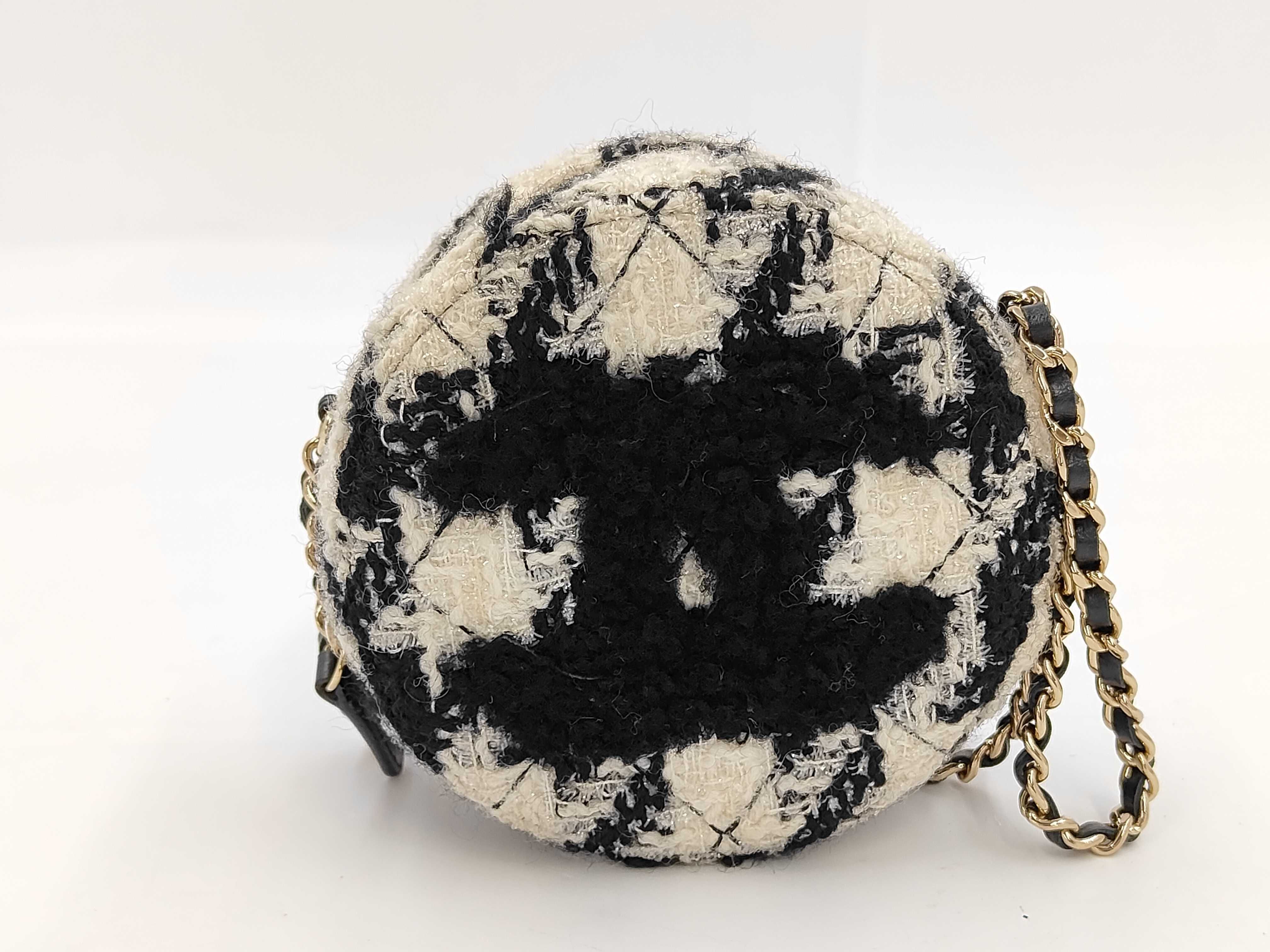 Round Chain Clutch Bag Shoulder Bag