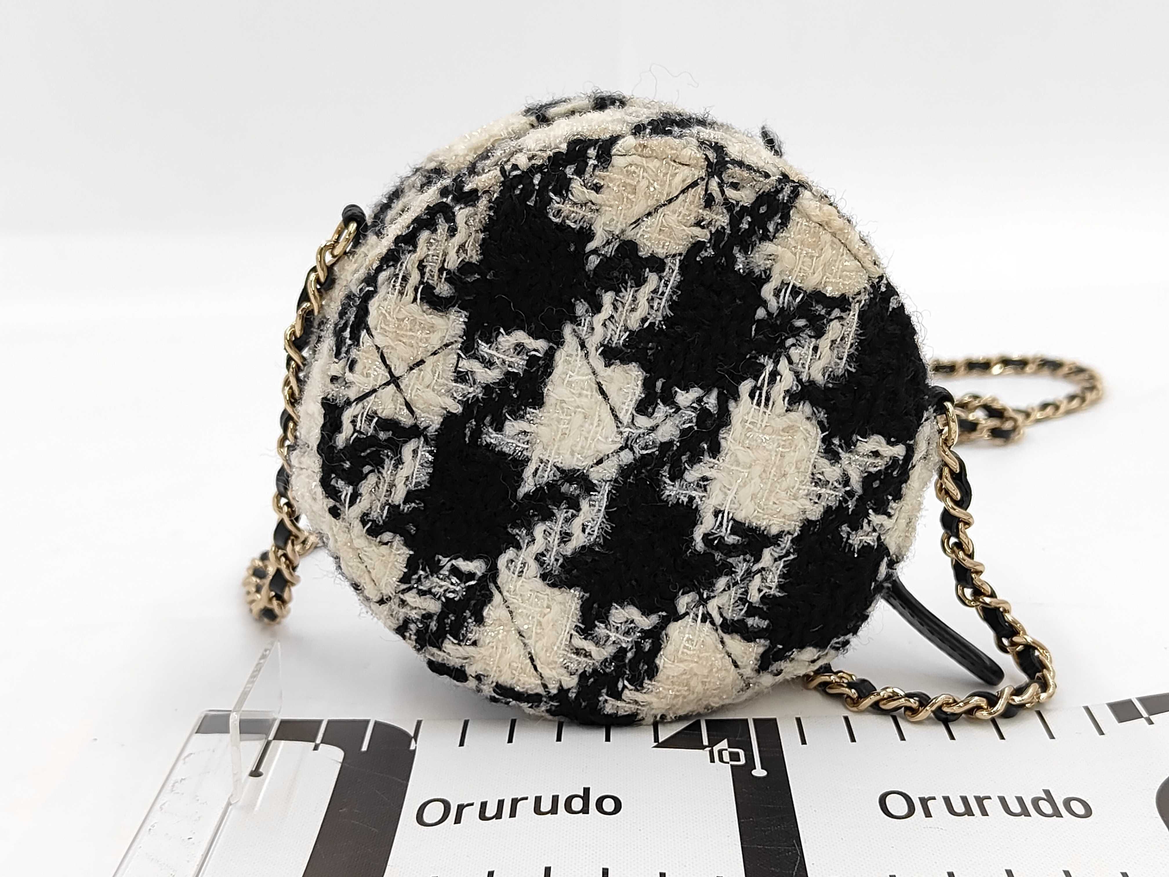 Round Chain Clutch Bag Shoulder Bag — view 2