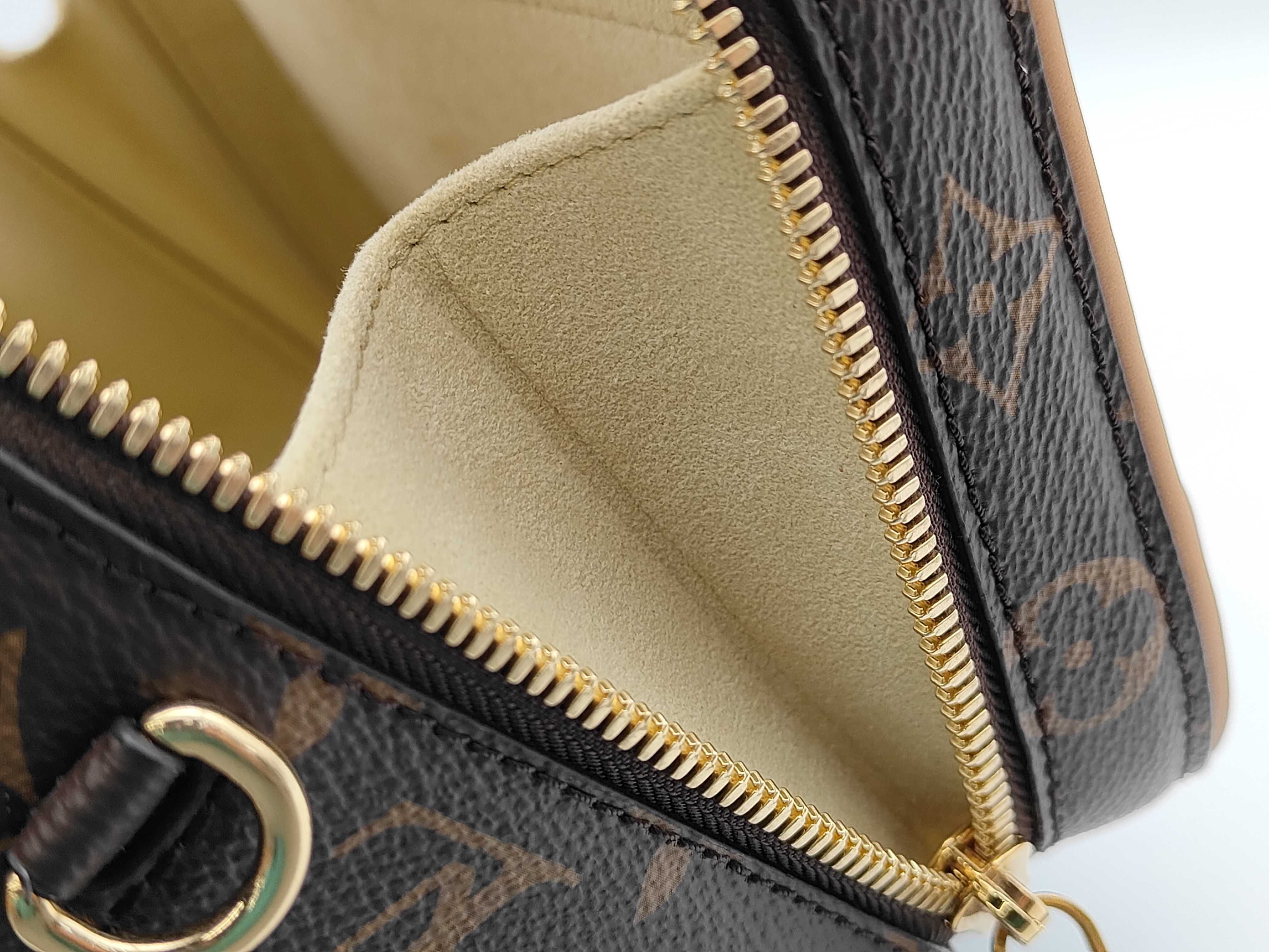 Valisette BB Coated Canvas Handbag for Women, Brown — view 9