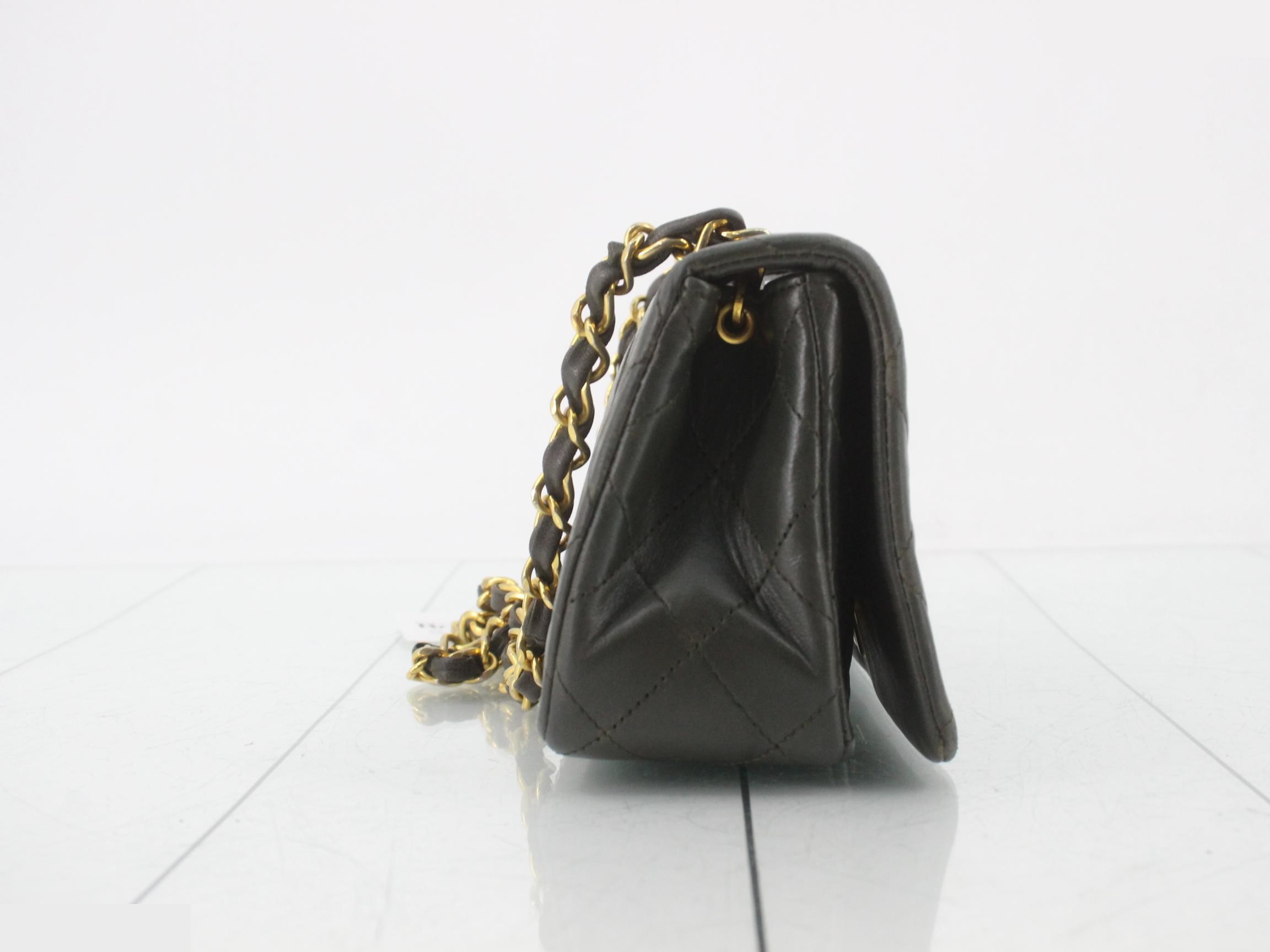 Full flap mini matelassé shoulder bag, item number 1. — view 4