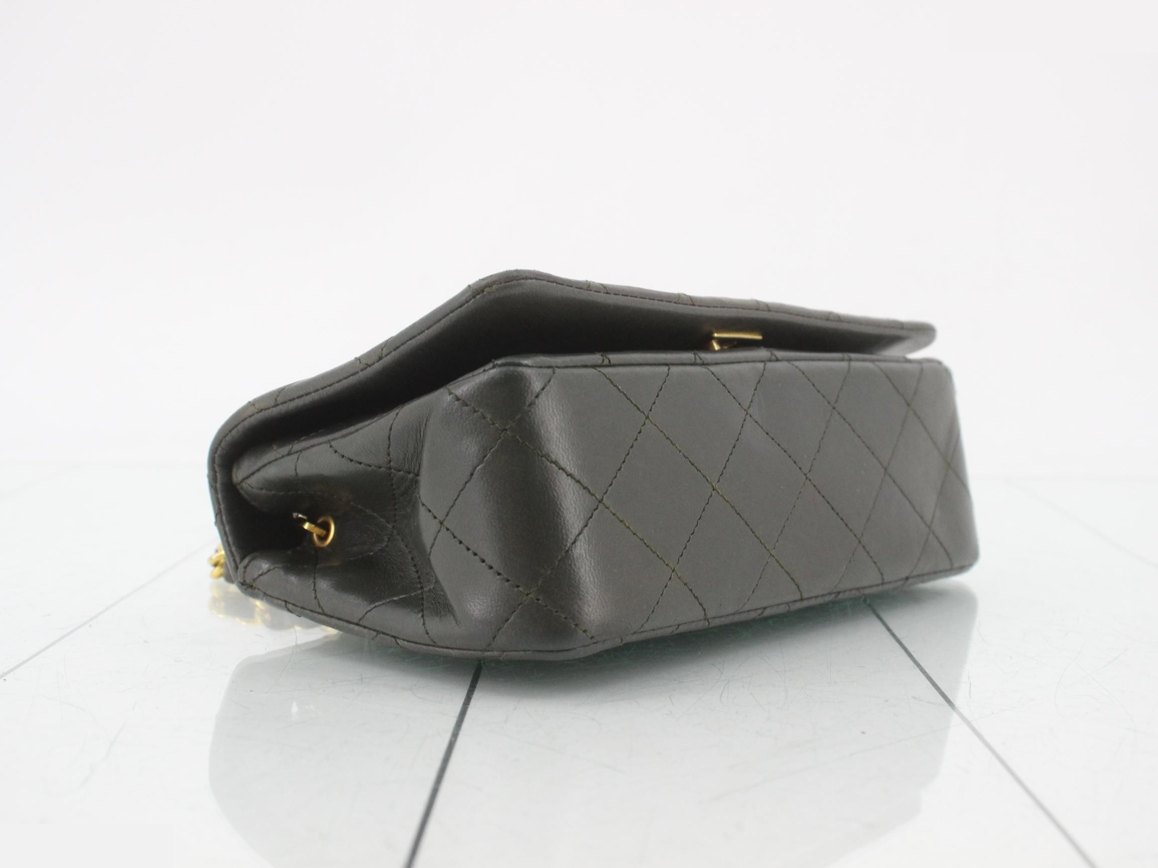 Full flap mini matelassé shoulder bag, item number 1. — view 5