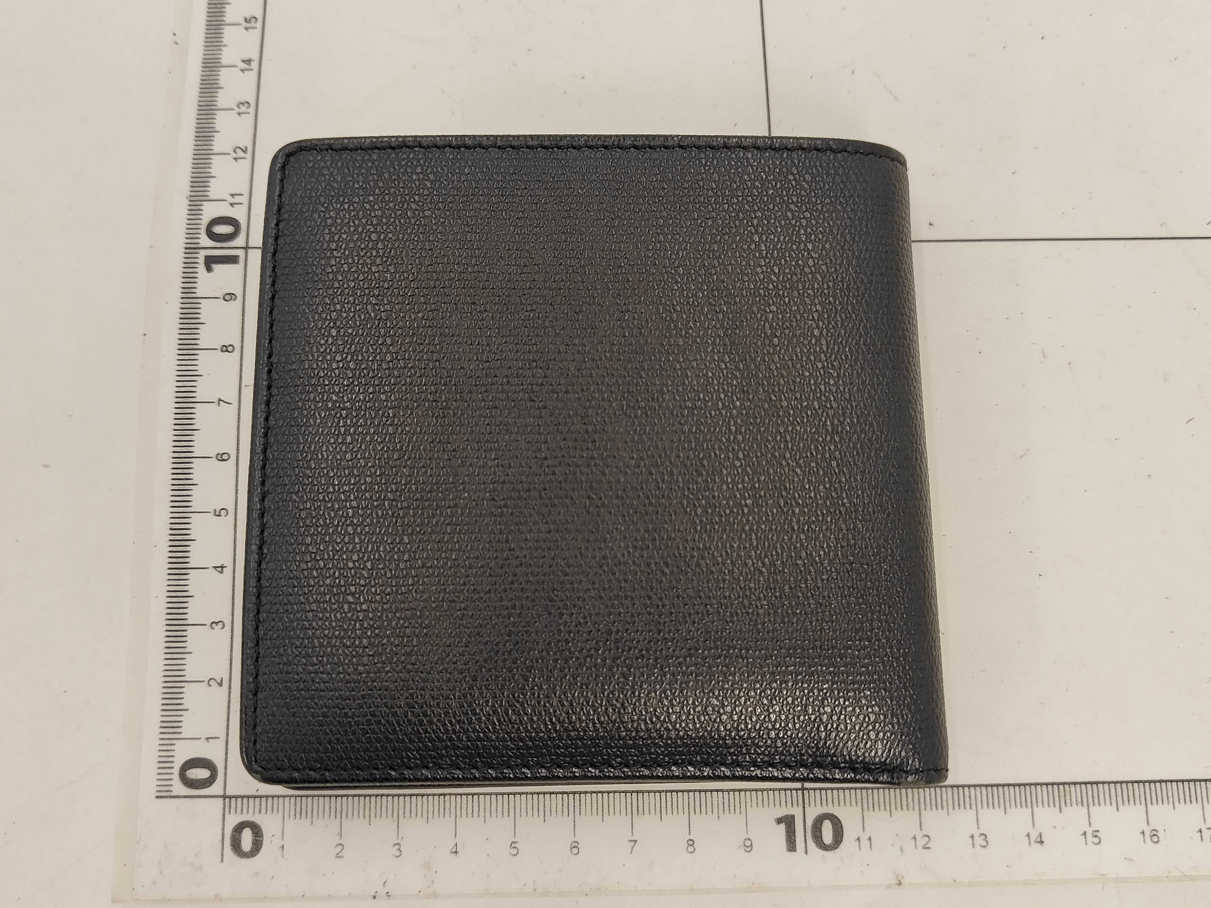 Coco Button Coco Mark Bi-fold Wallet Black with Box, Authenticity Card & Seal — view 2