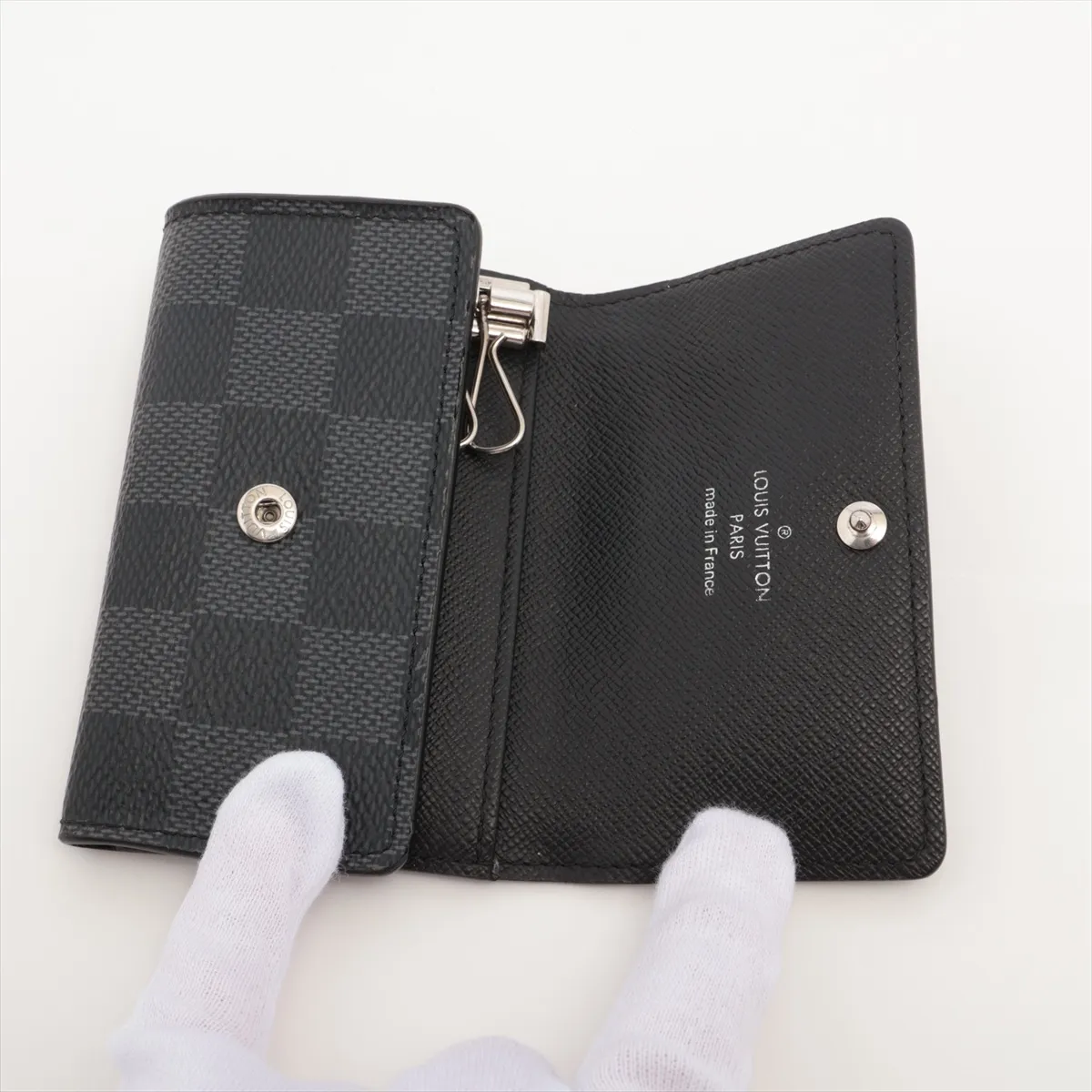 Damier Graphite Multicles 6 N62662 SP0240 Black Key Case — view 3