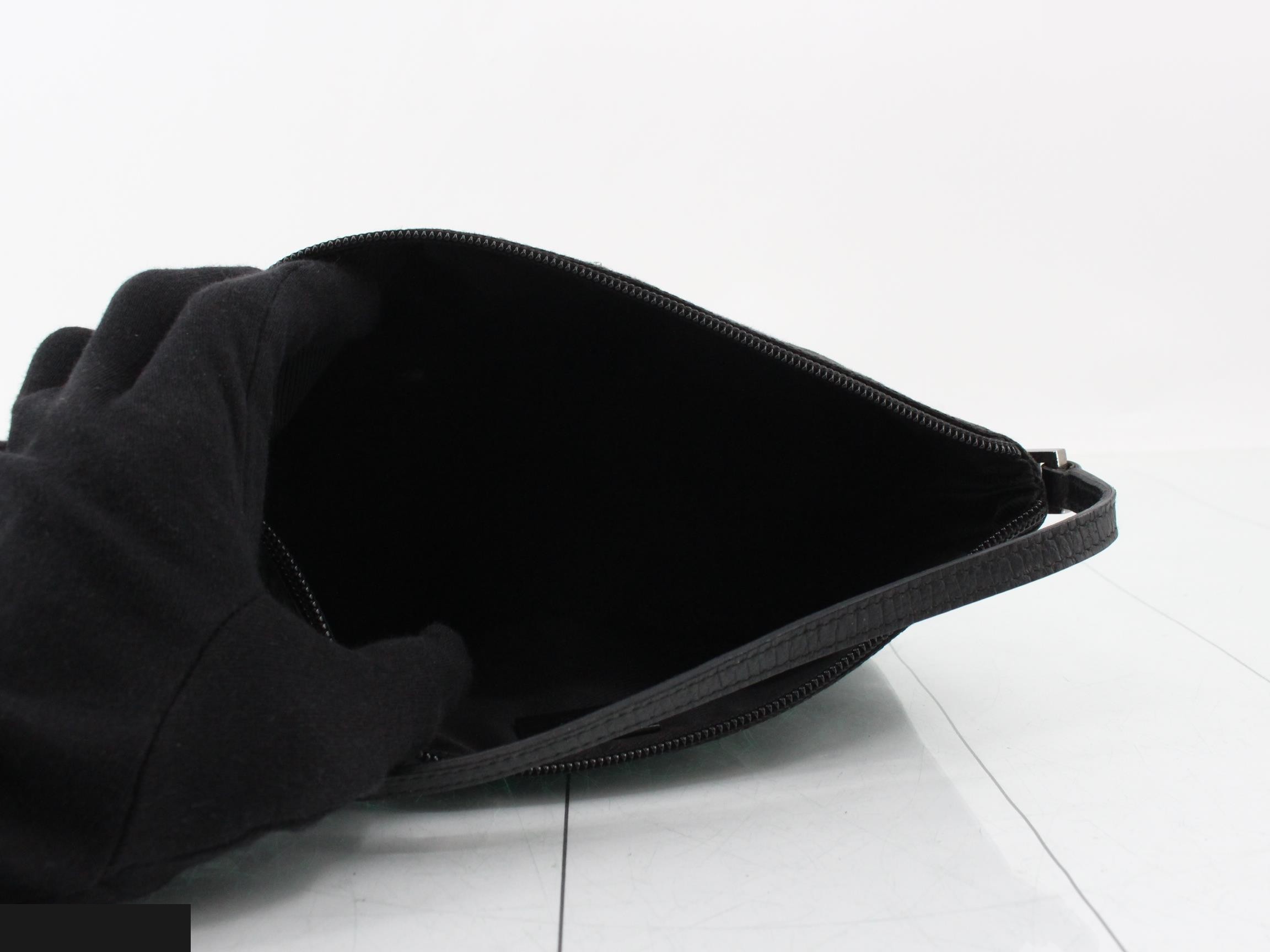 07198 GG Canvas Pouch Black — view 4