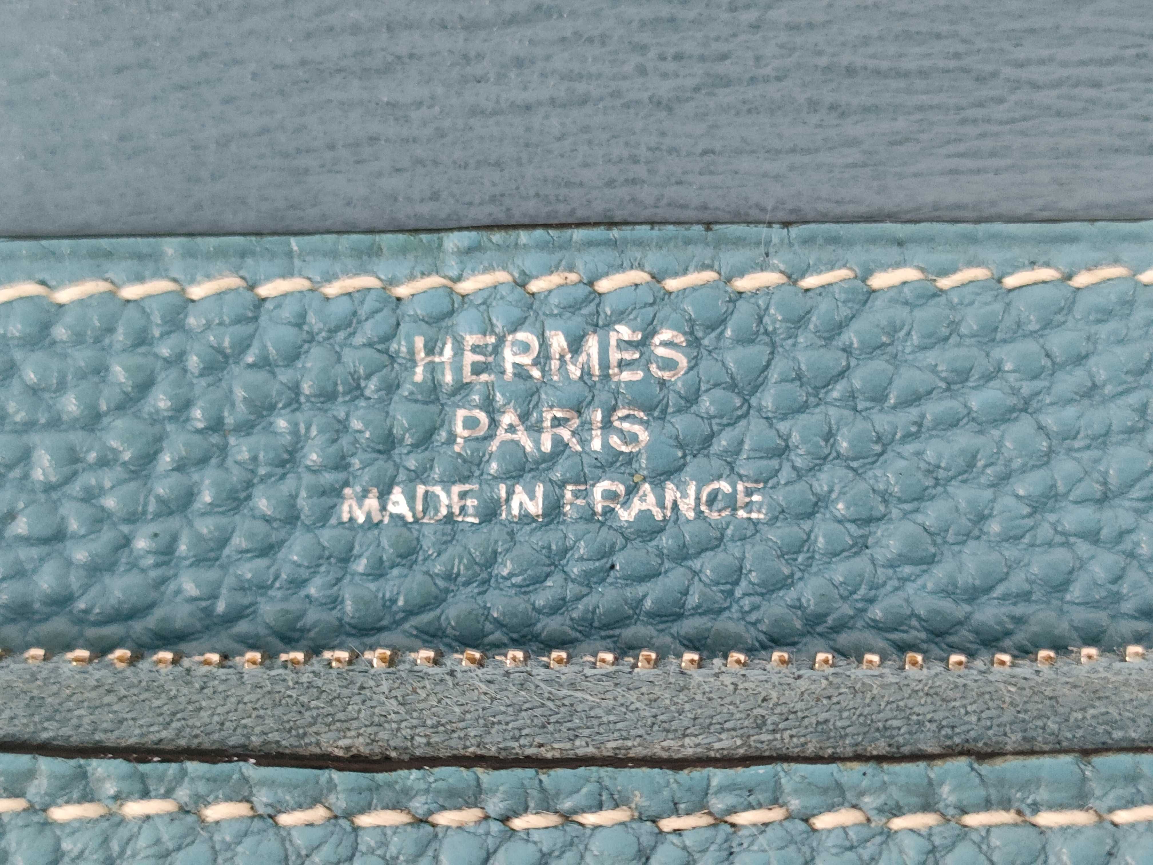 Dogon Compact Wallet, Blue, Stamped J — view 11
