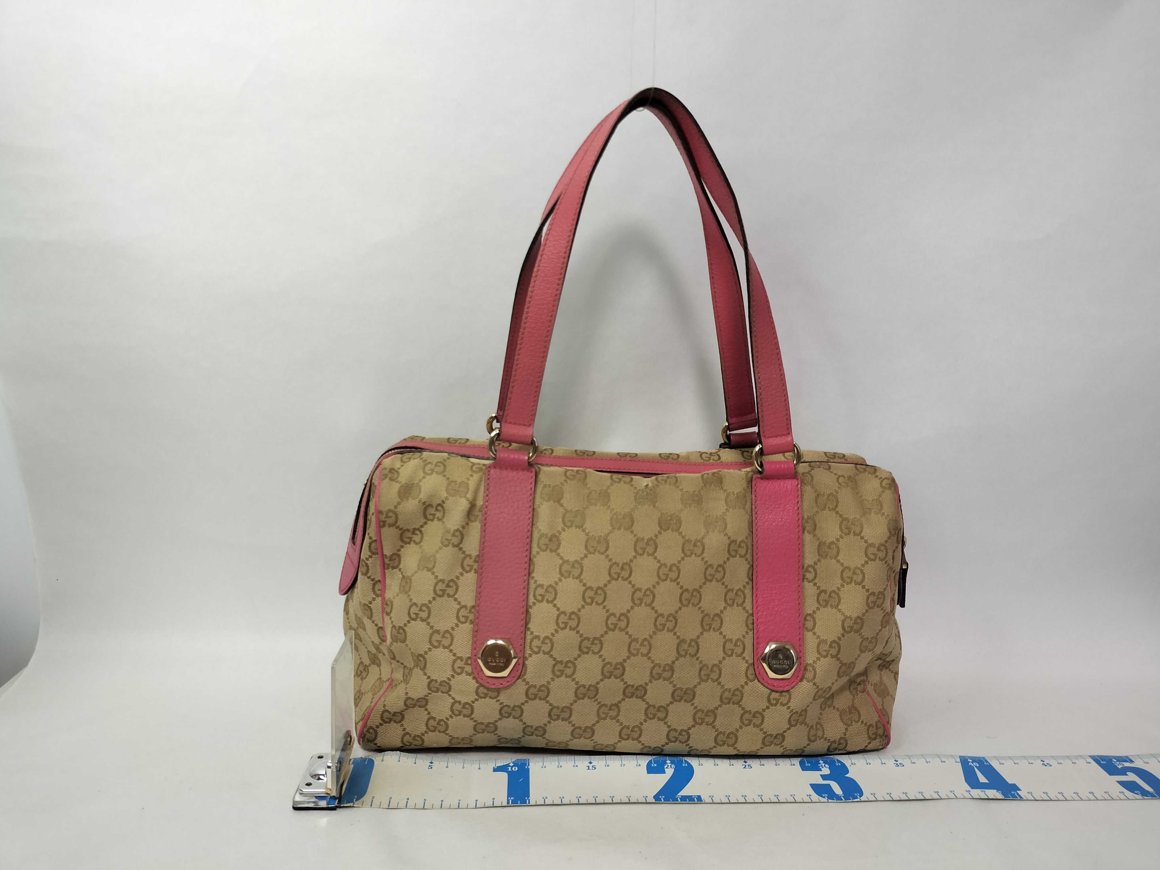 GG Canvas Leather Handbag — view 2
