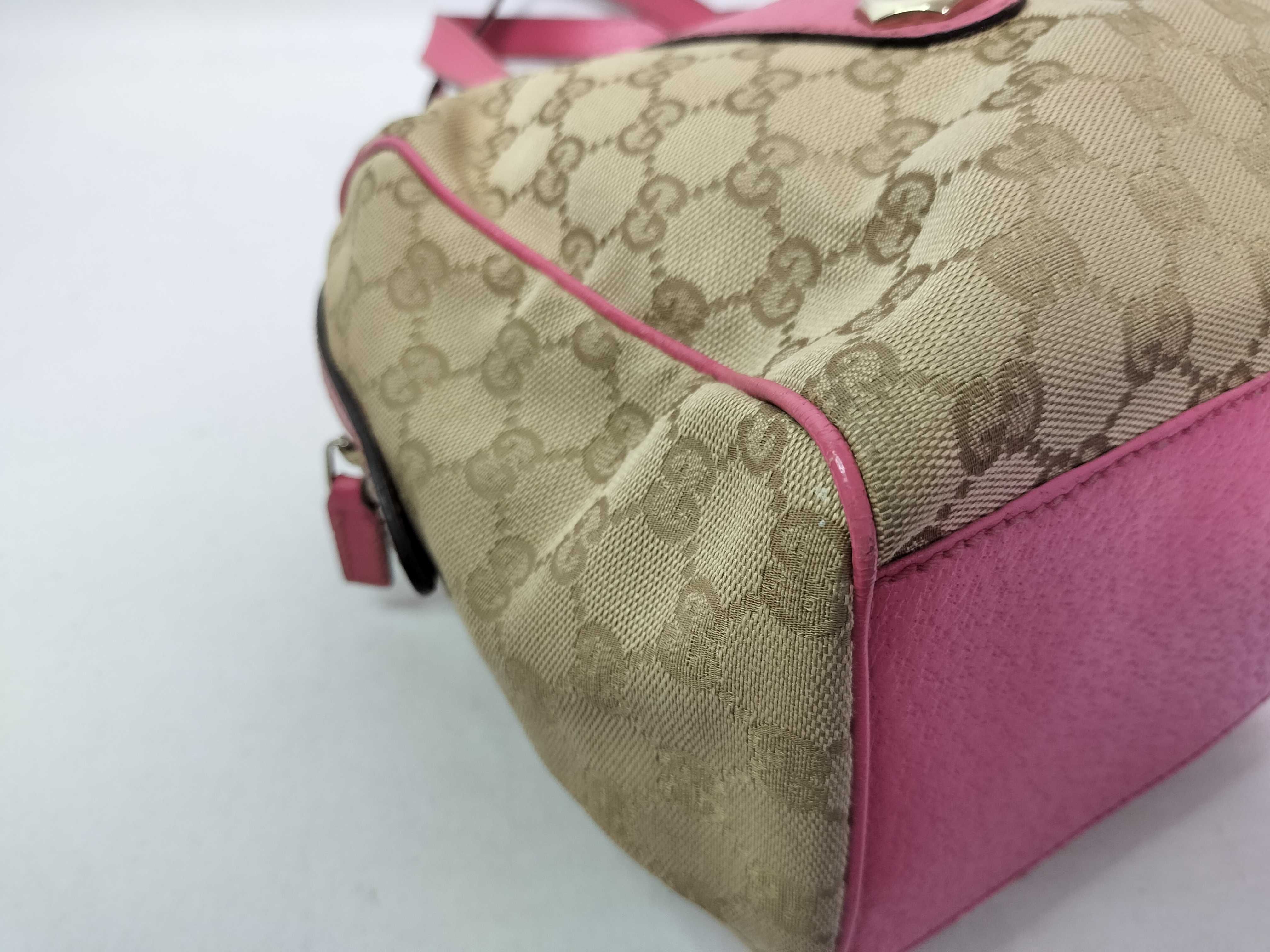 GG Canvas Leather Handbag — view 11