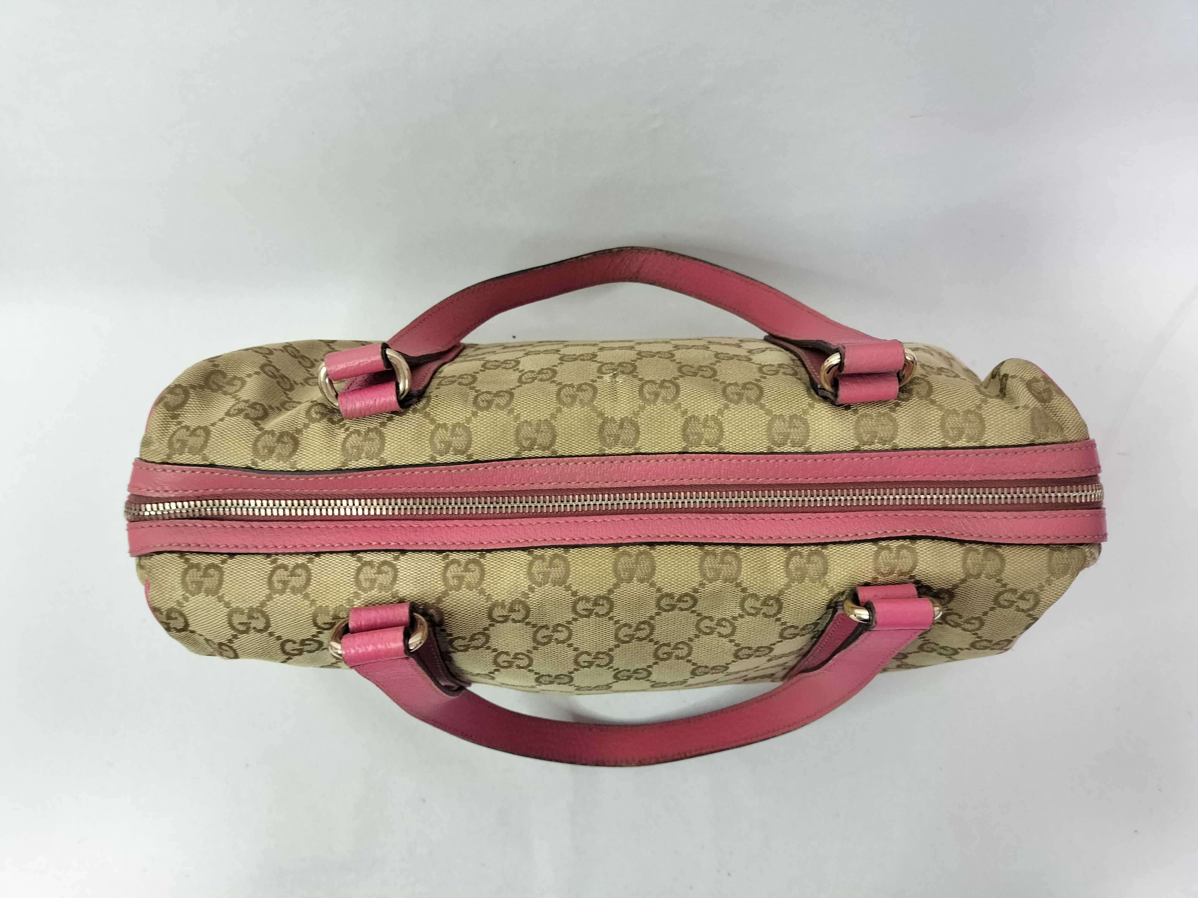 GG Canvas Leather Handbag — view 13