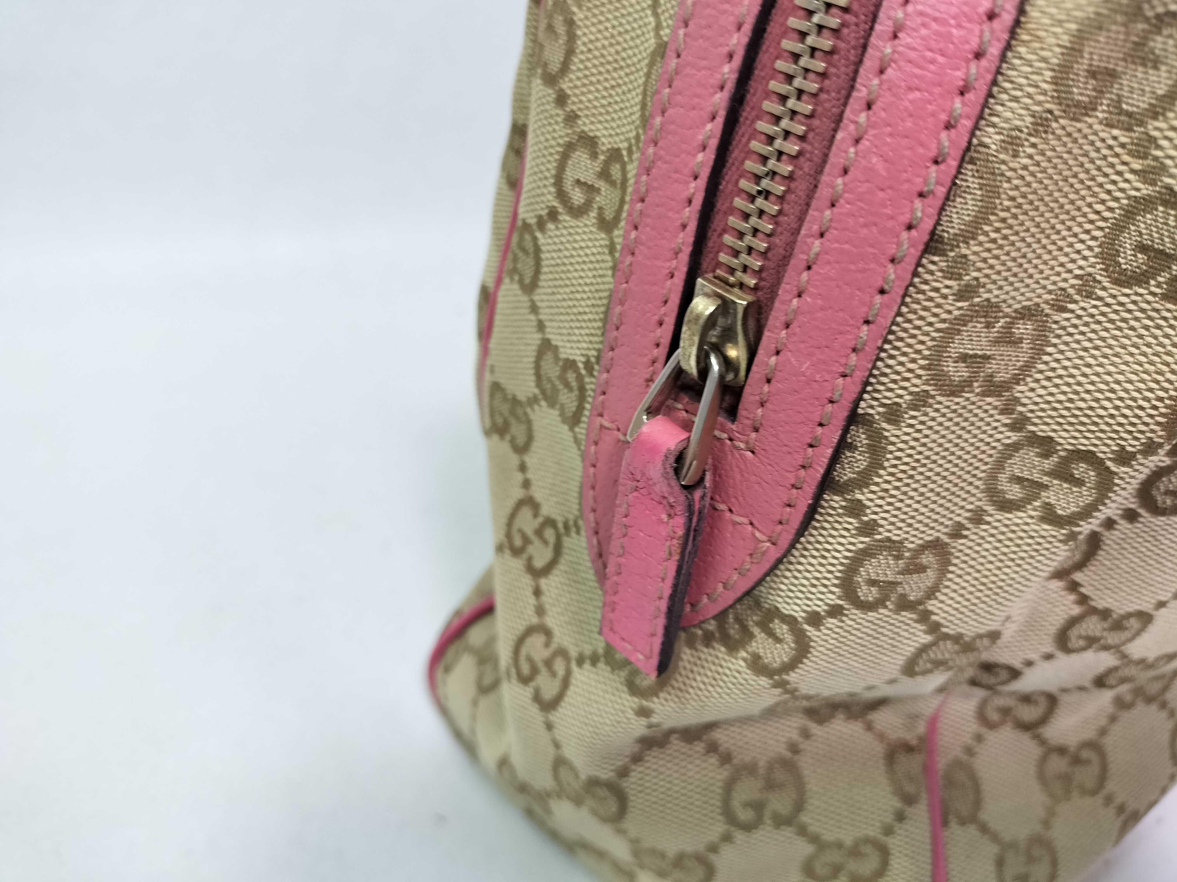 GG Canvas Leather Handbag — view 14