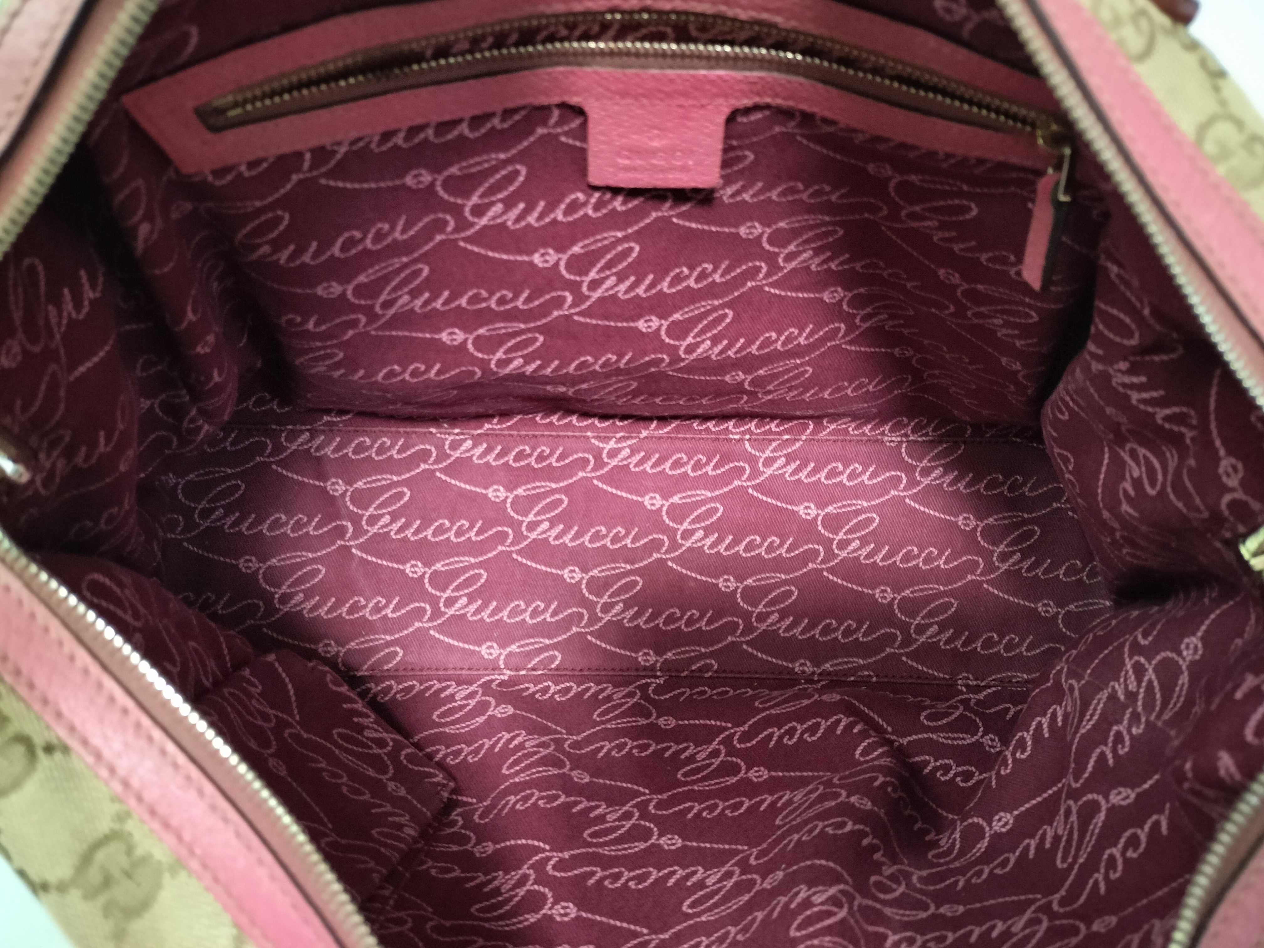 GG Canvas Leather Handbag — view 15