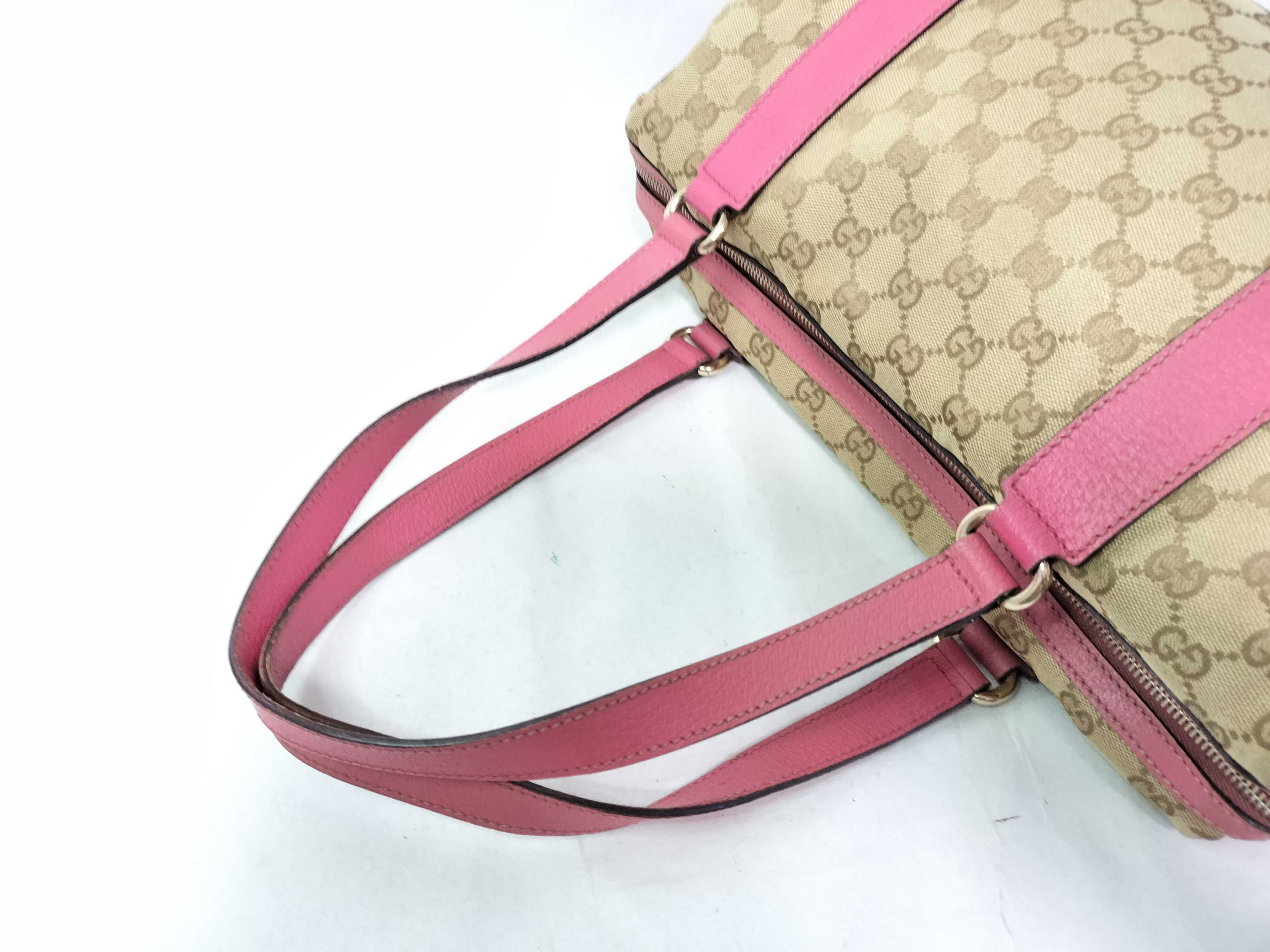 GG Canvas Leather Handbag — view 5
