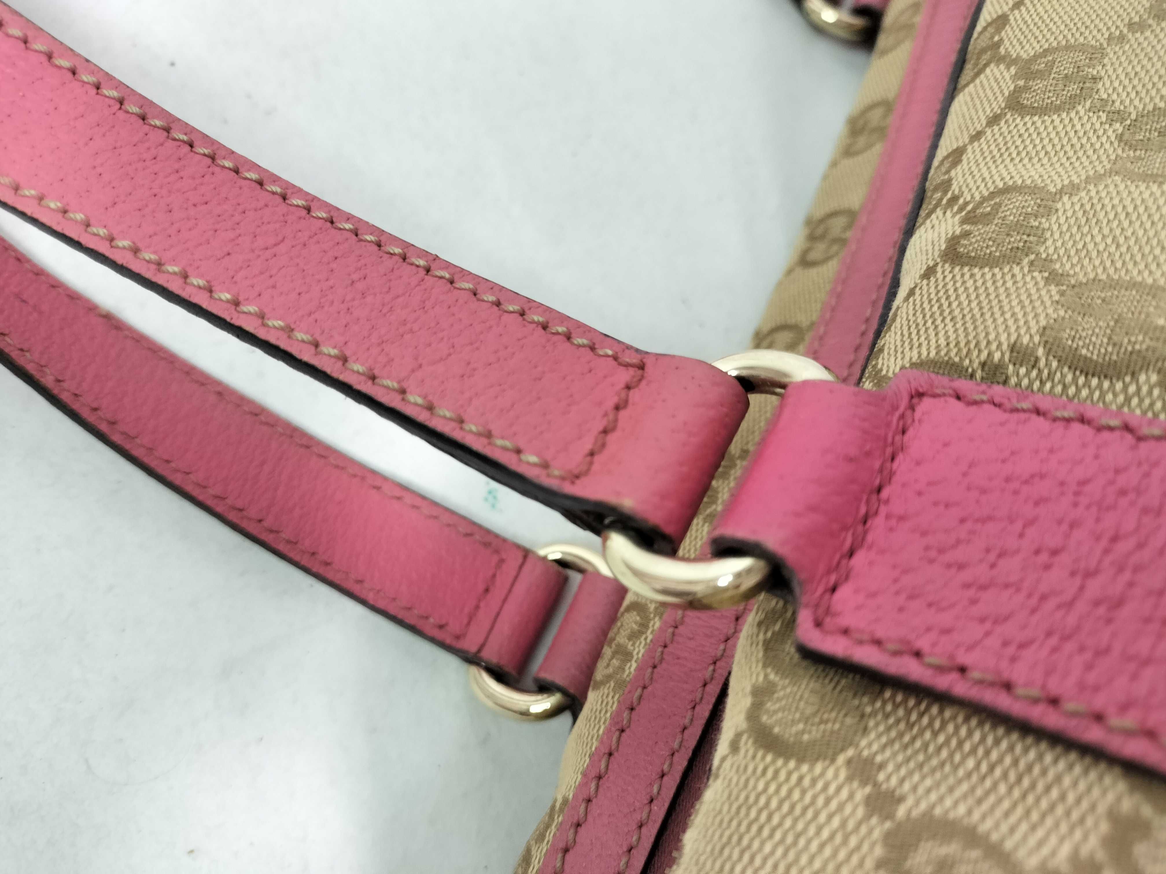 GG Canvas Leather Handbag — view 9