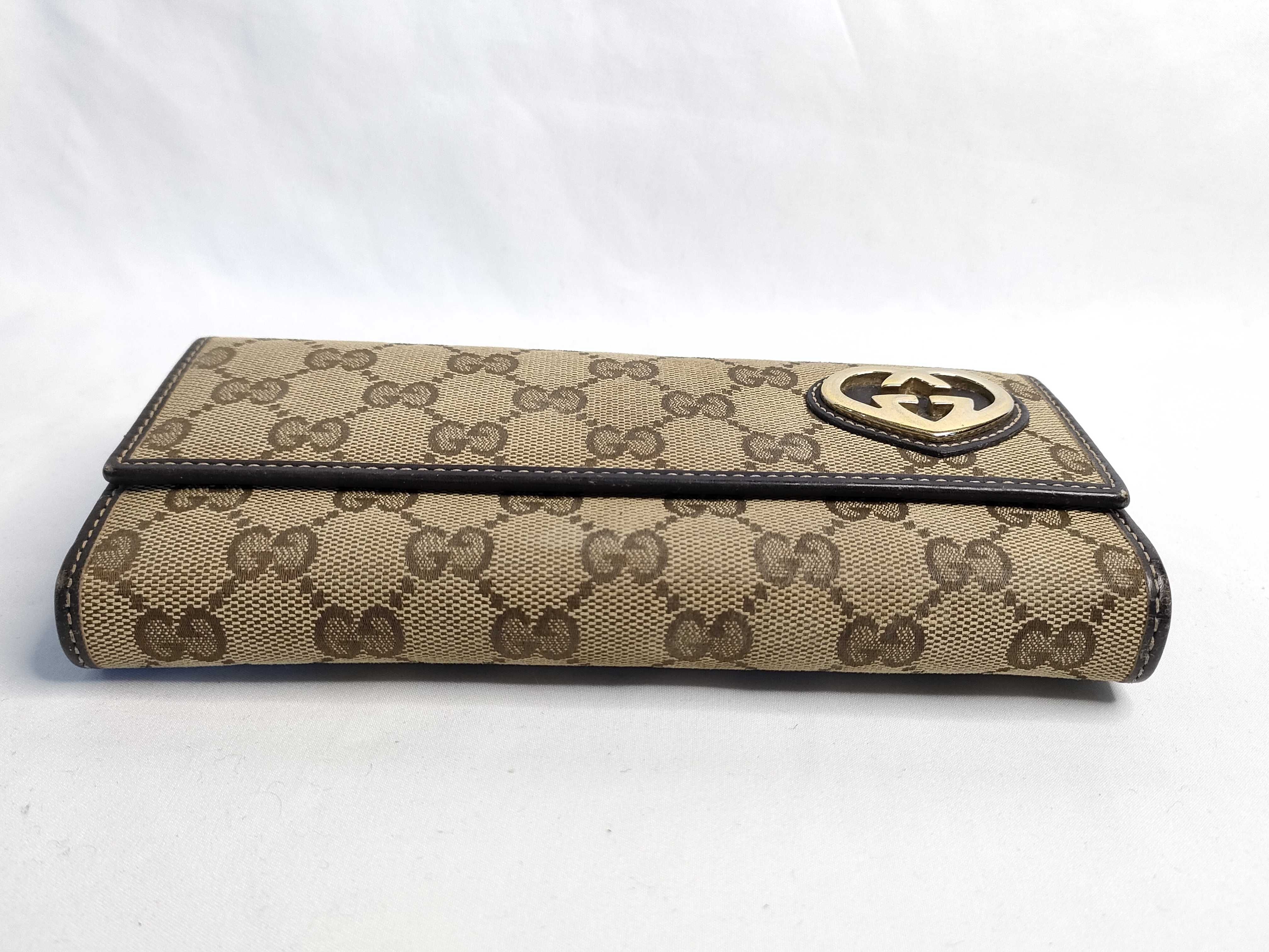 GG Canvas Long Wallet 245728 Wallet — view 4