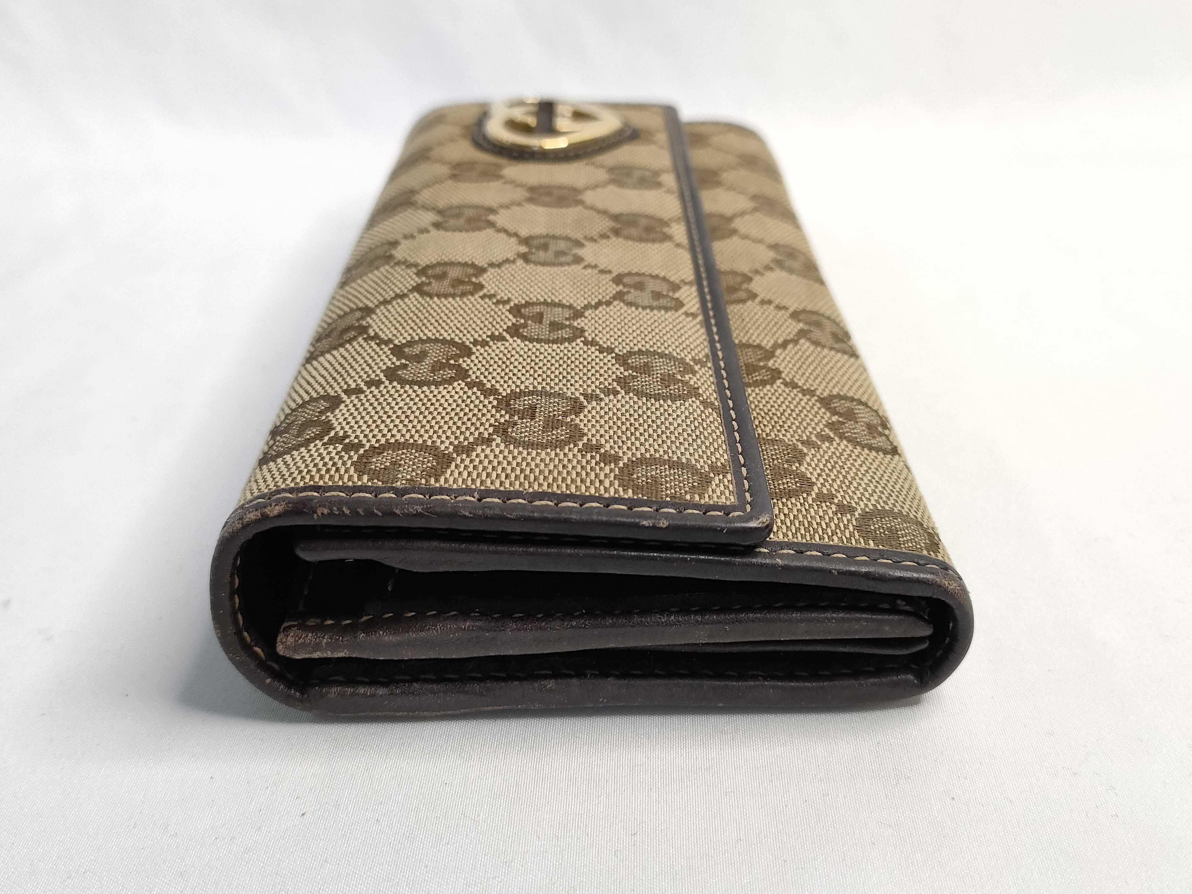 GG Canvas Long Wallet 245728 Wallet — view 5
