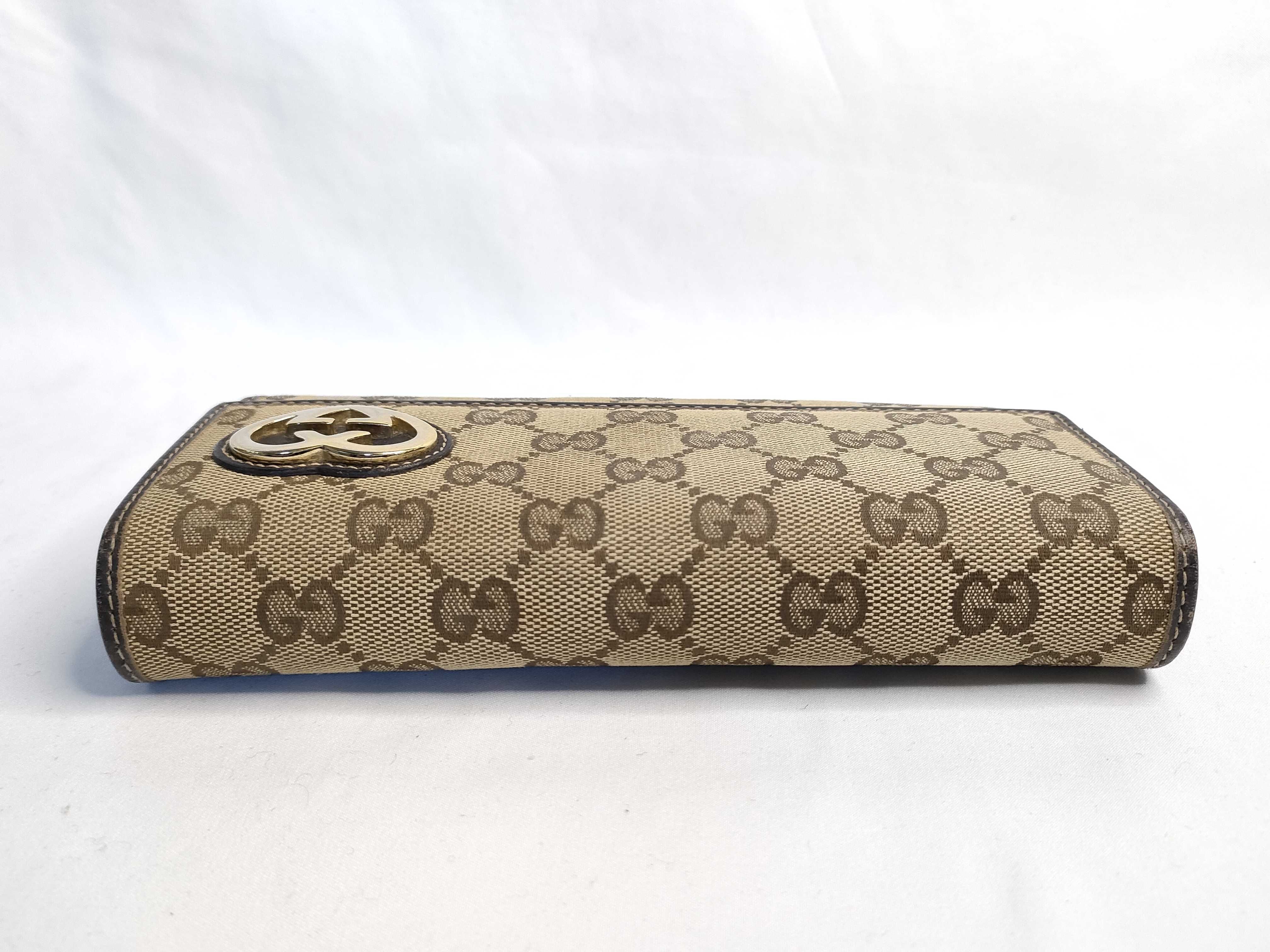 GG Canvas Long Wallet 245728 Wallet — view 6