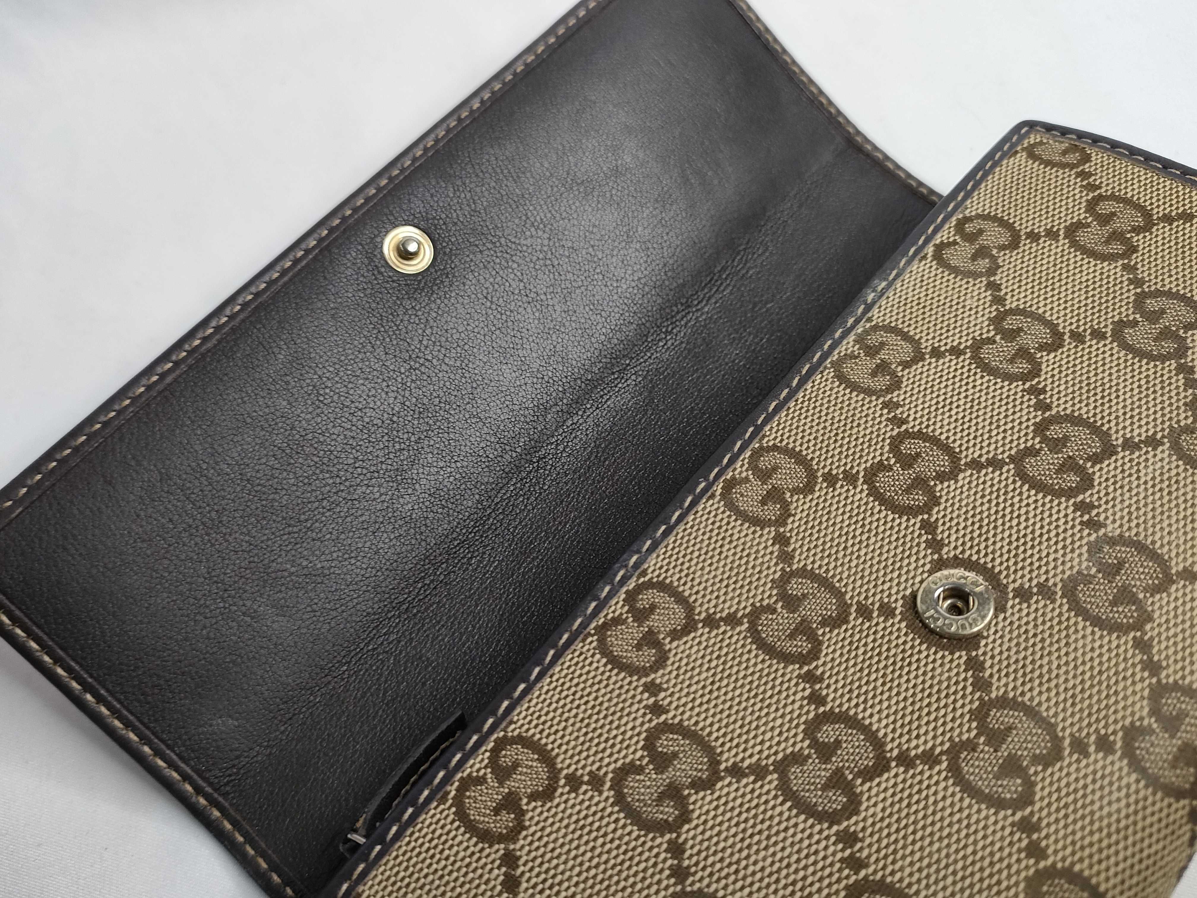 GG Canvas Long Wallet 245728 Wallet — view 7