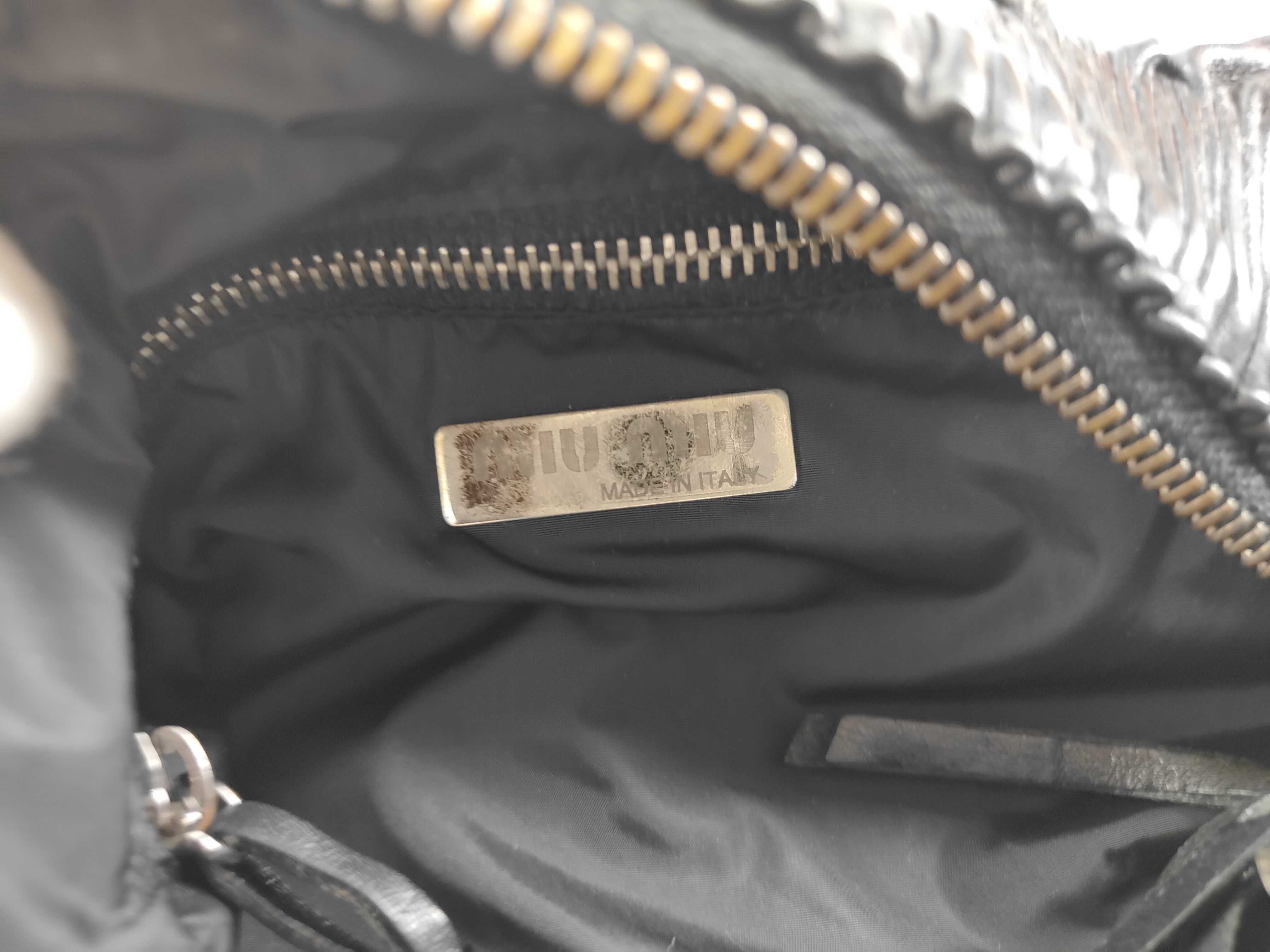 Black Leather Shoulder Bag — view 14