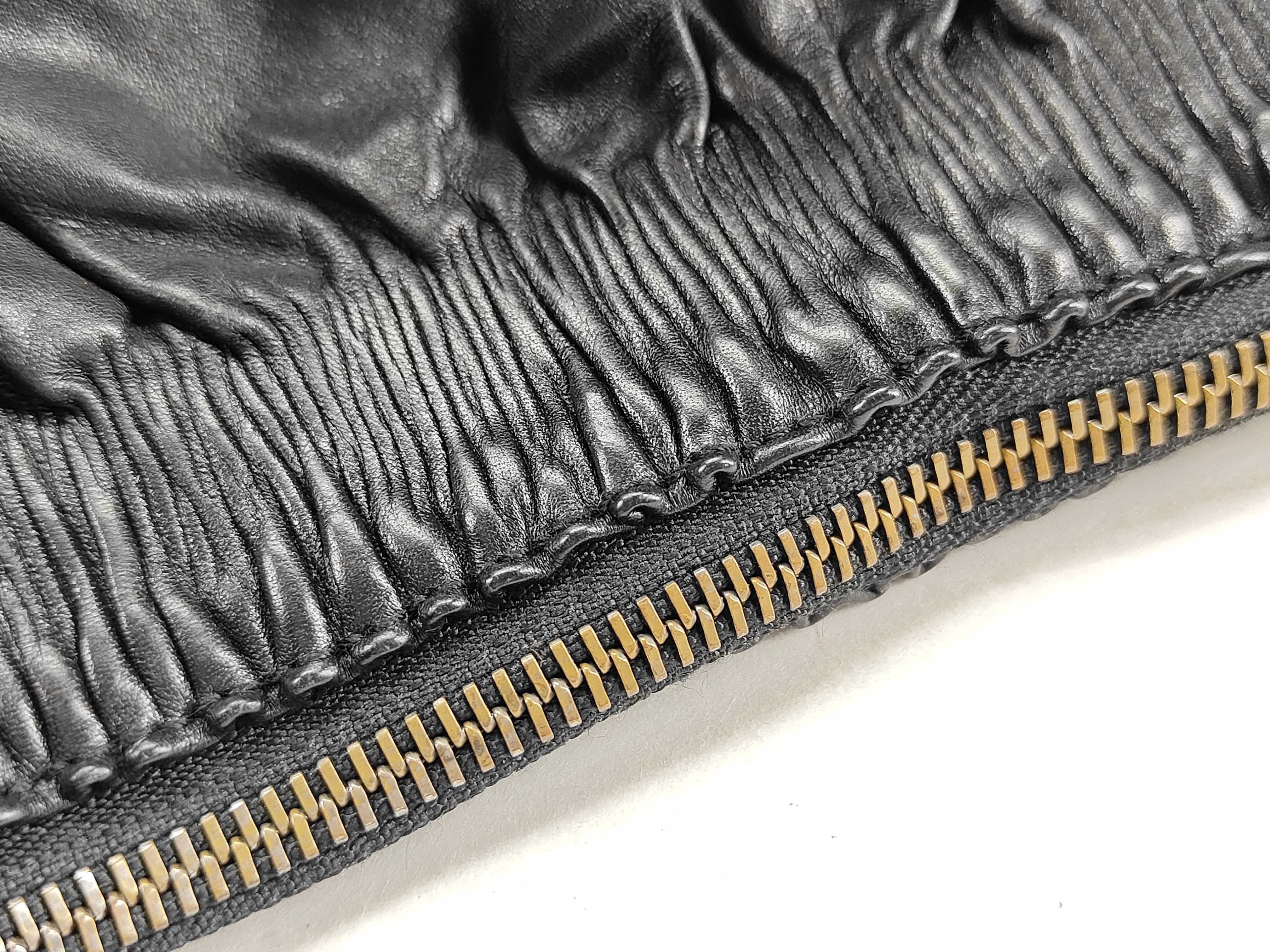 Black Leather Shoulder Bag — view 9