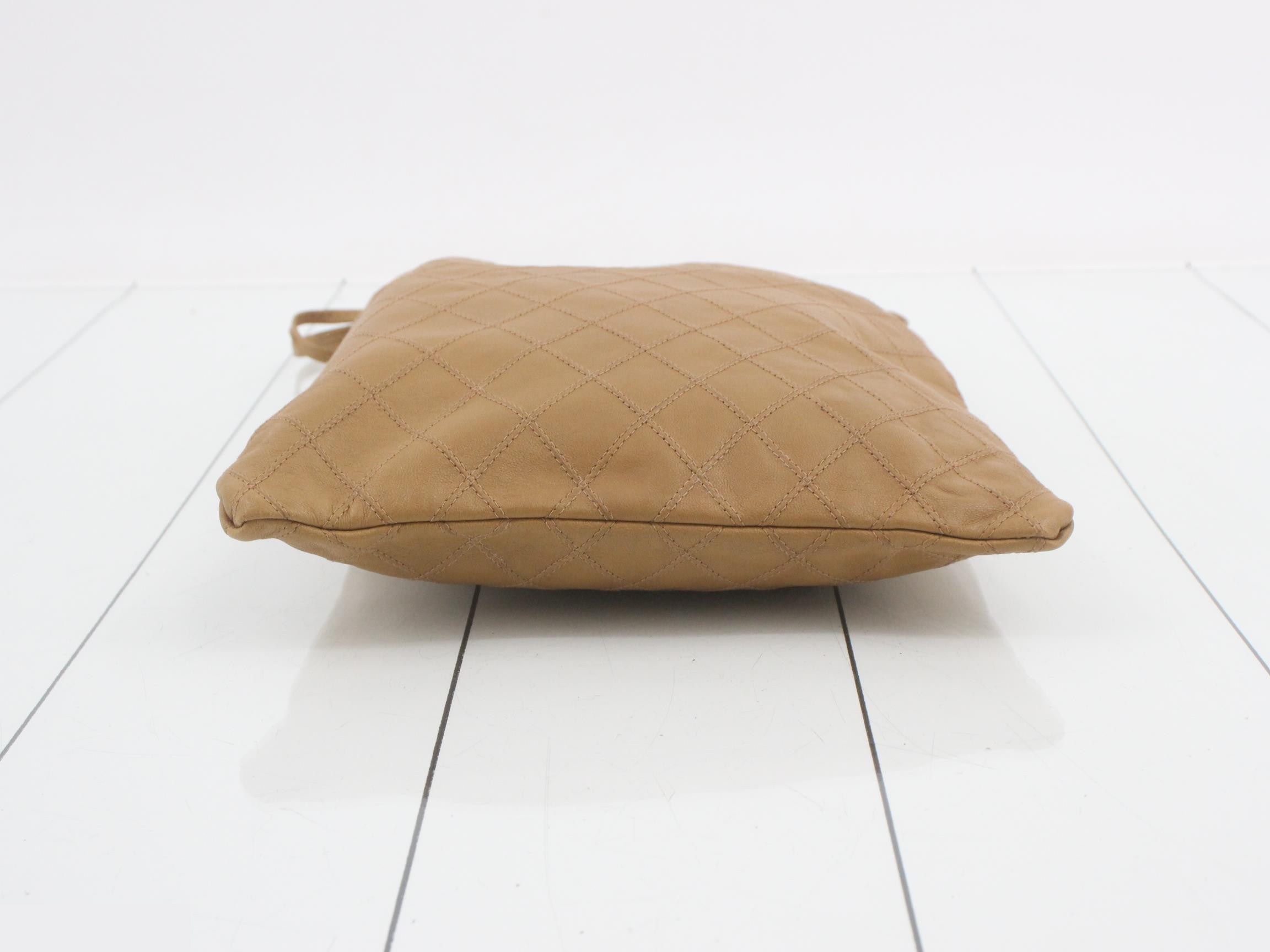 Lamb Piccolore Drawstring Pouch - Brown — view 3