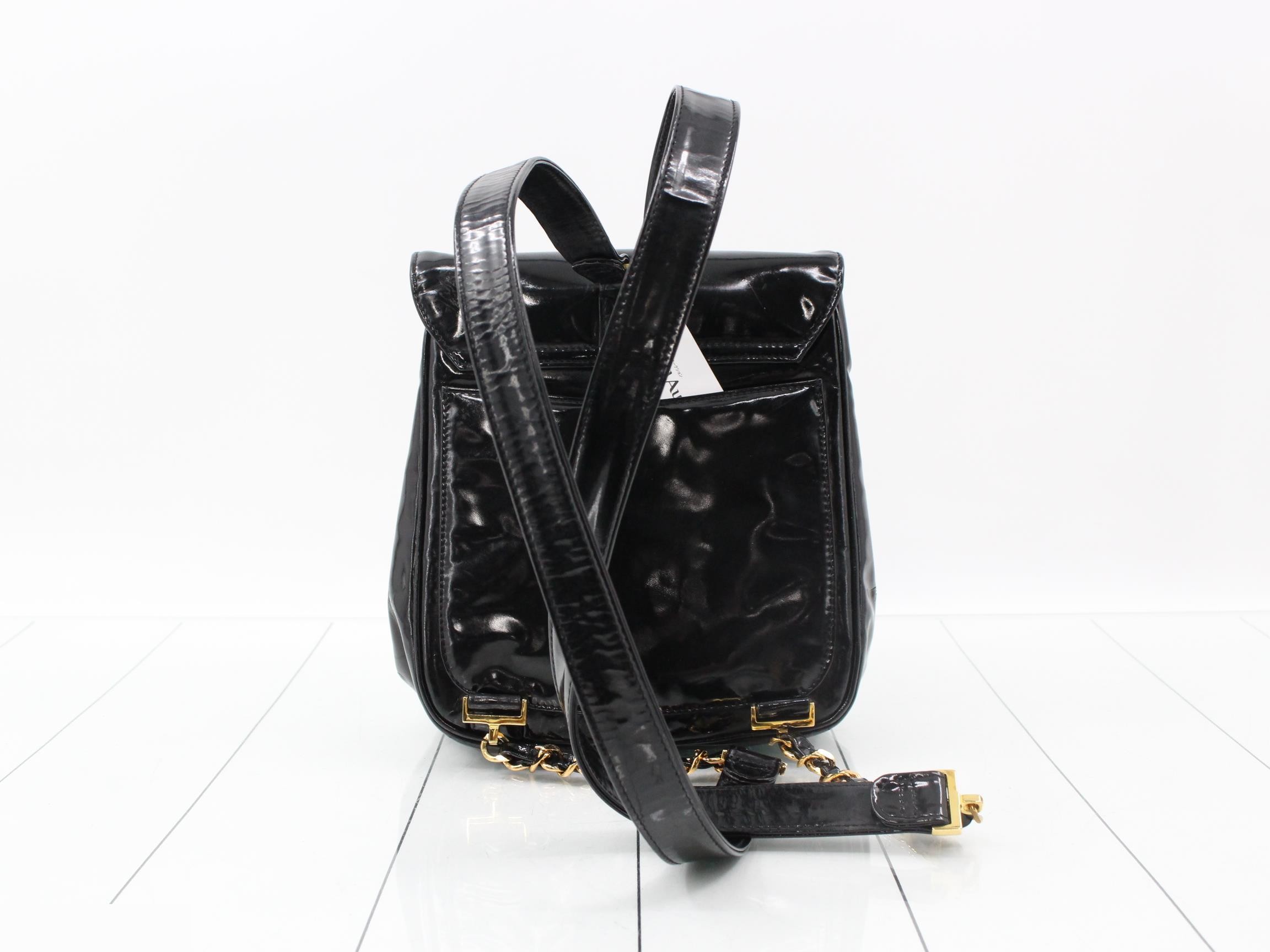 Enamel Black Turnlock Coco — view 2