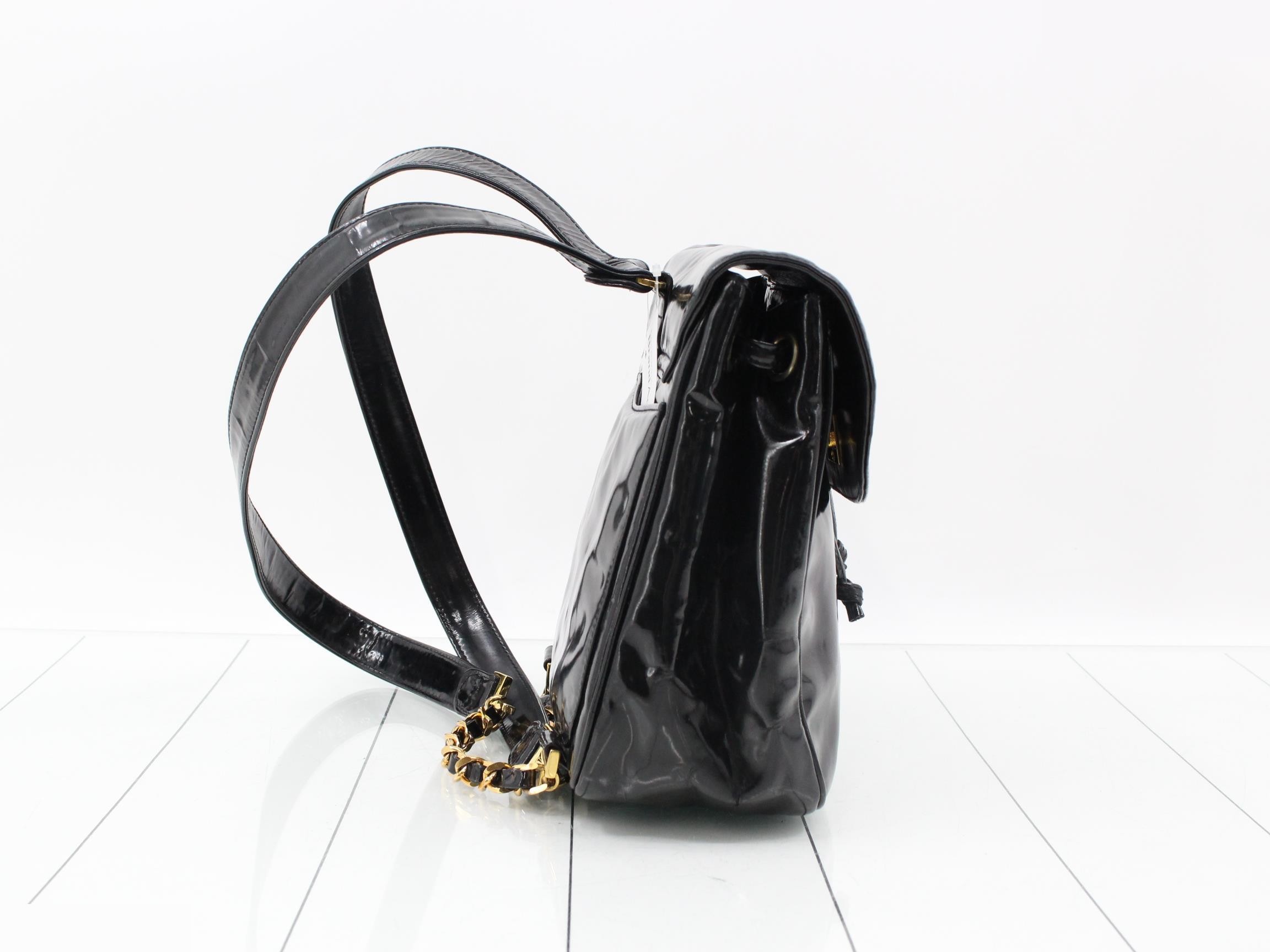 Enamel Black Turnlock Coco — view 4