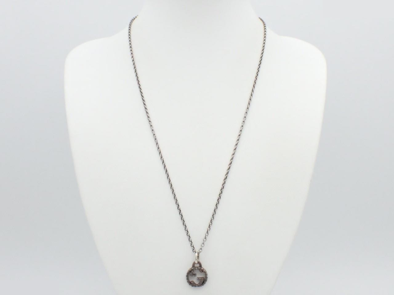 Interlocking G Necklace, SV925, 7.2g, Chain approx. 54cm — view 3