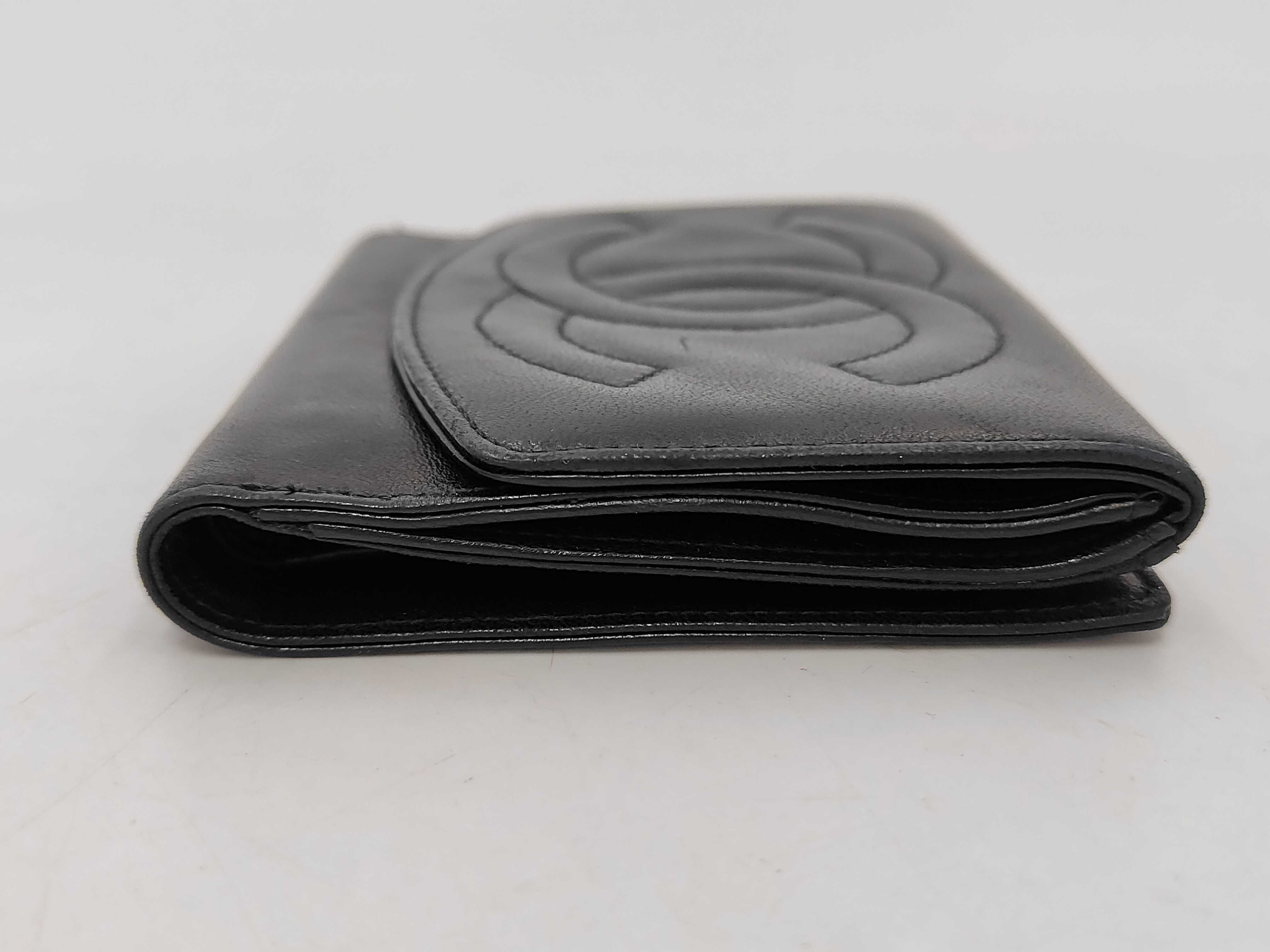 Large Coco Mark Black Wallet 38 — view 4