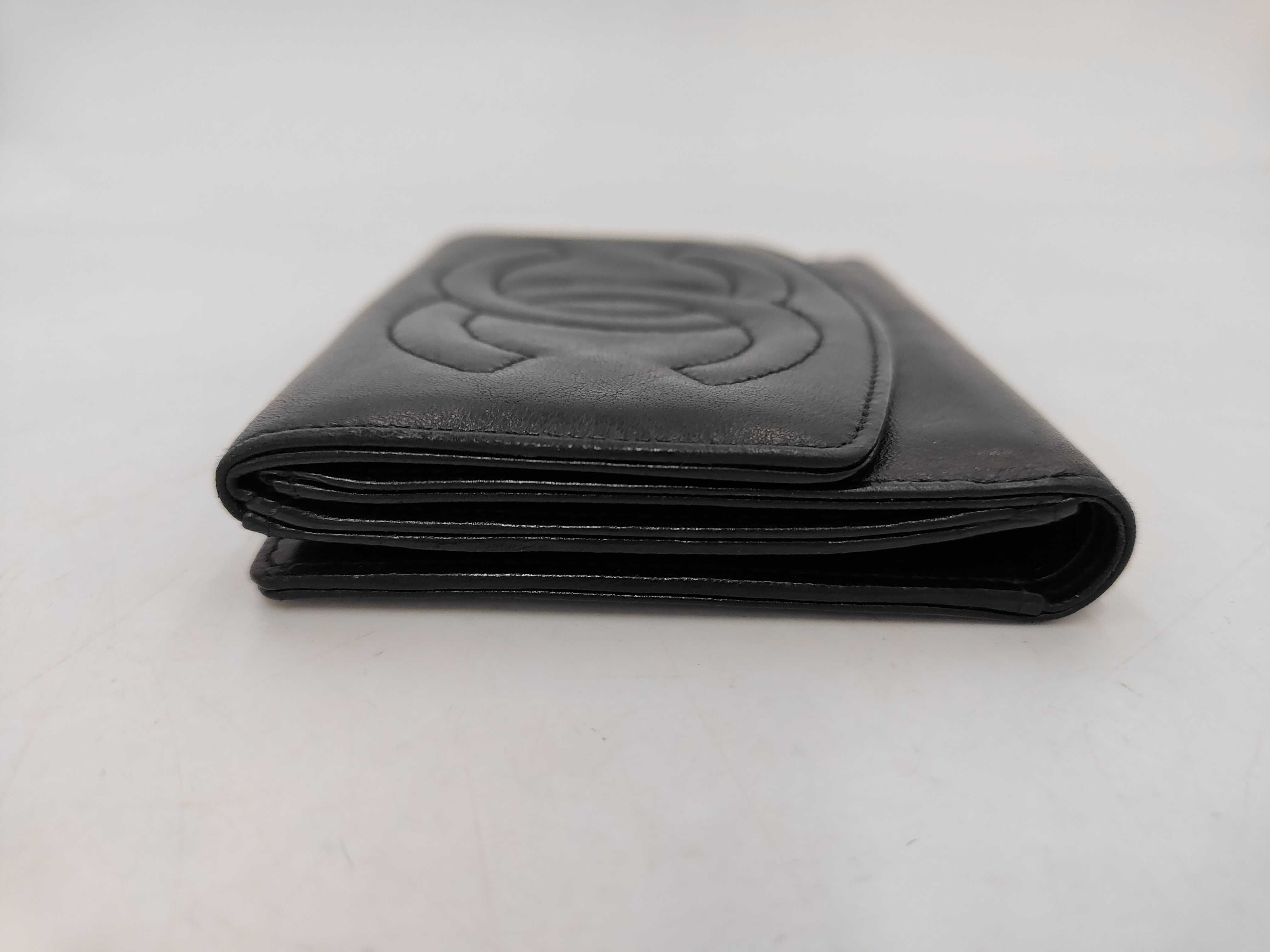 Large Coco Mark Black Wallet 38 — view 6