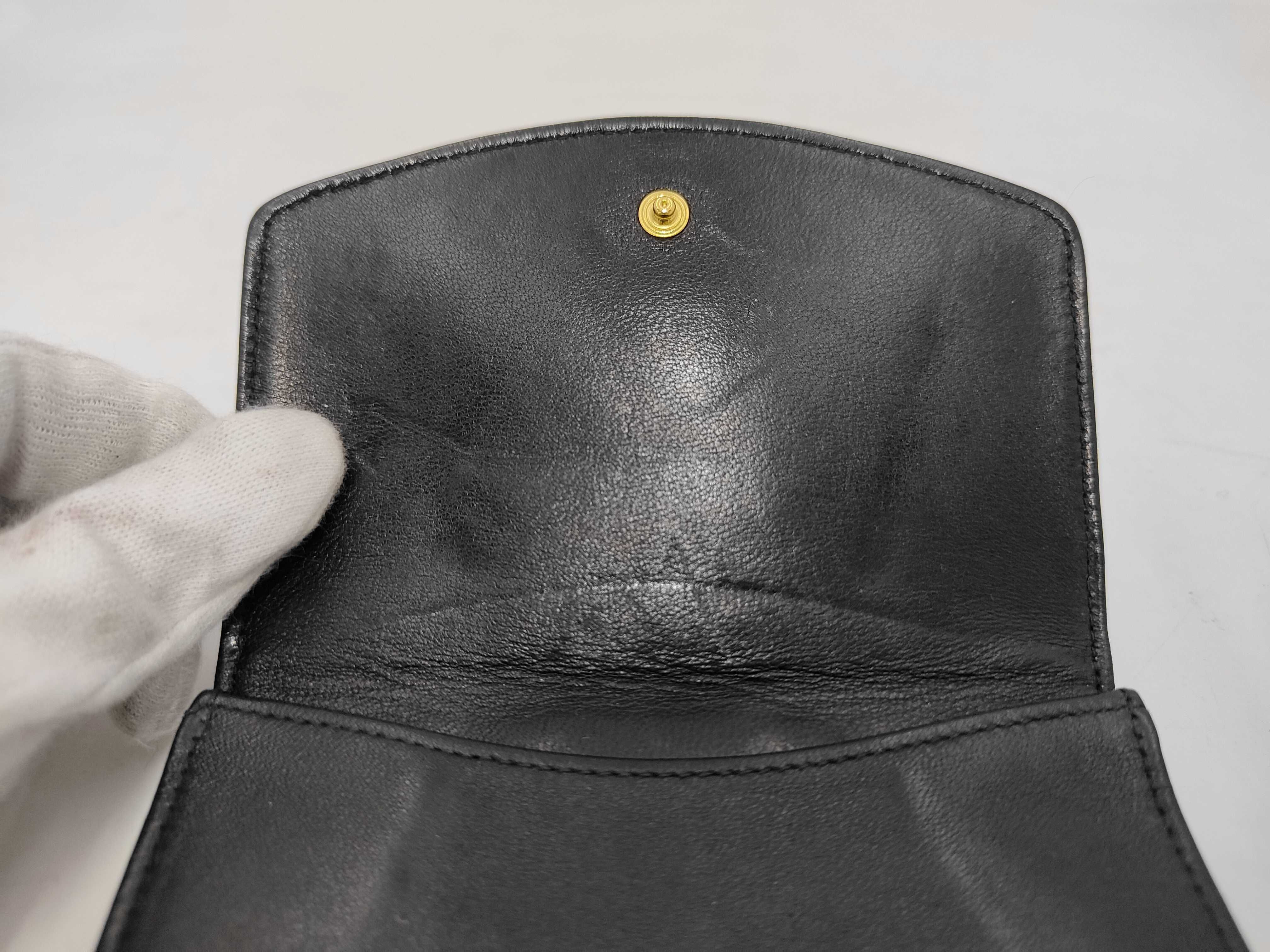 Large Coco Mark Black Wallet 38 — view 8