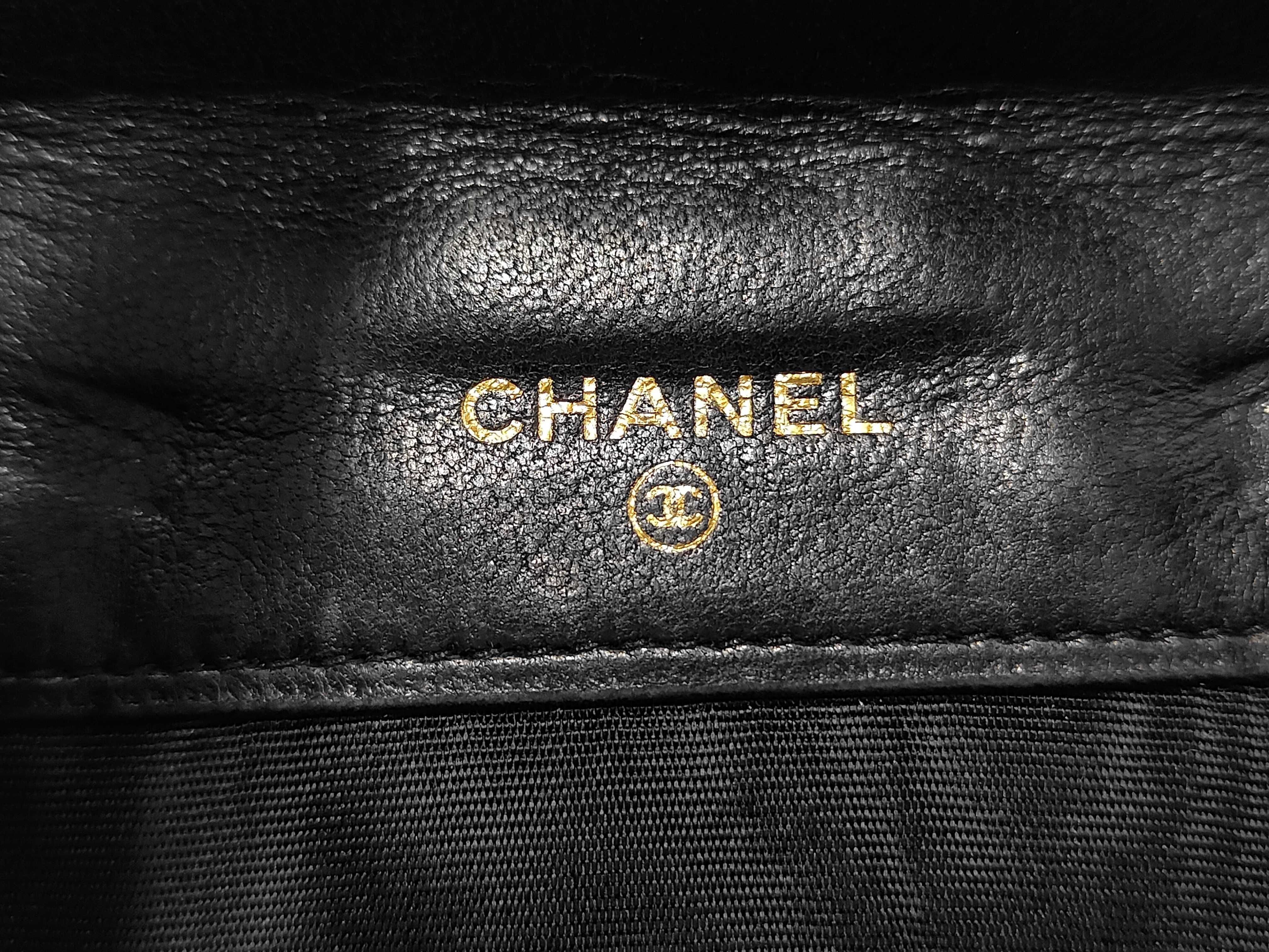 Large Coco Mark Black Wallet 38 — view 10