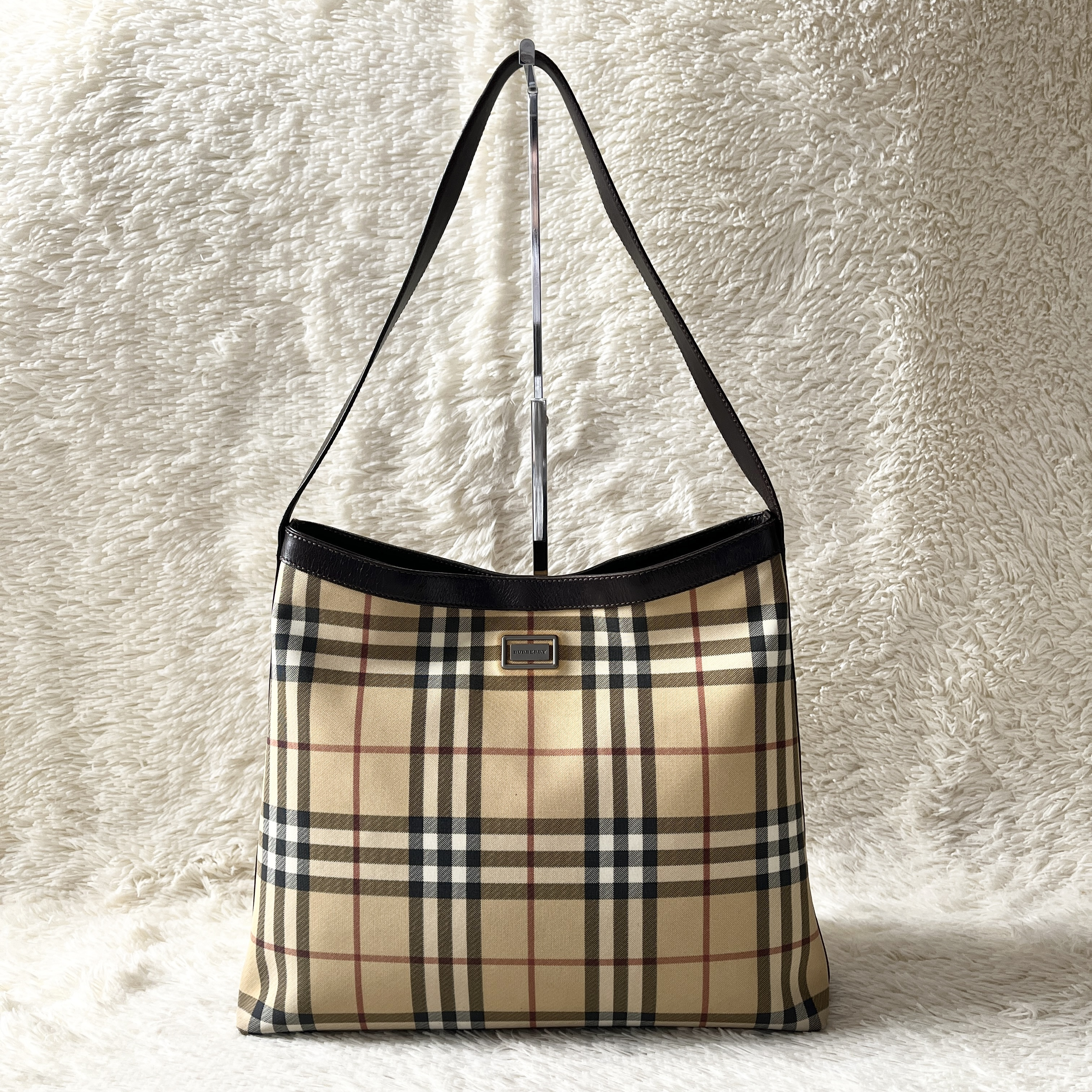 Nova Check PVC Handbag — view 2