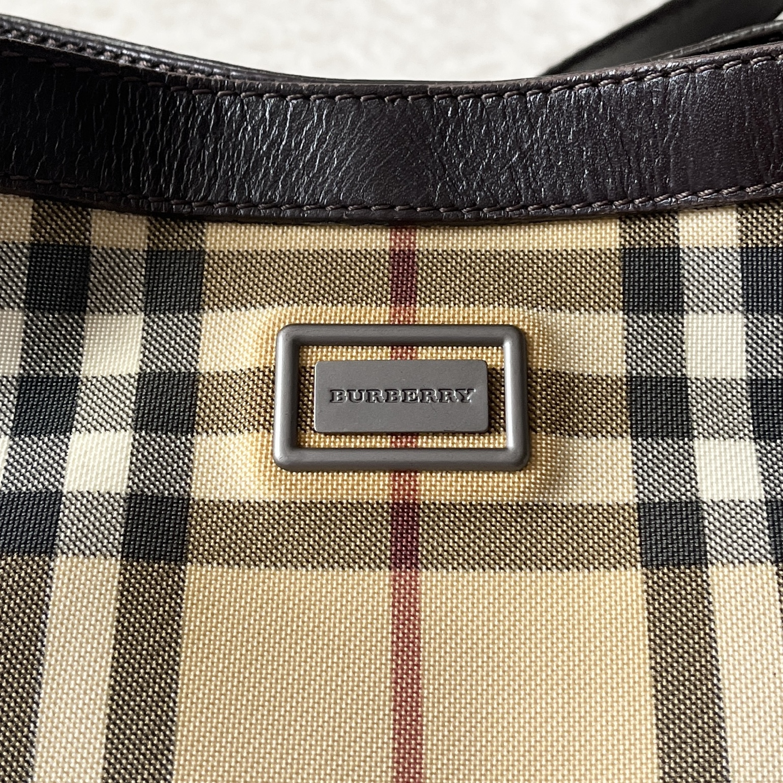 Nova Check PVC Handbag — view 12